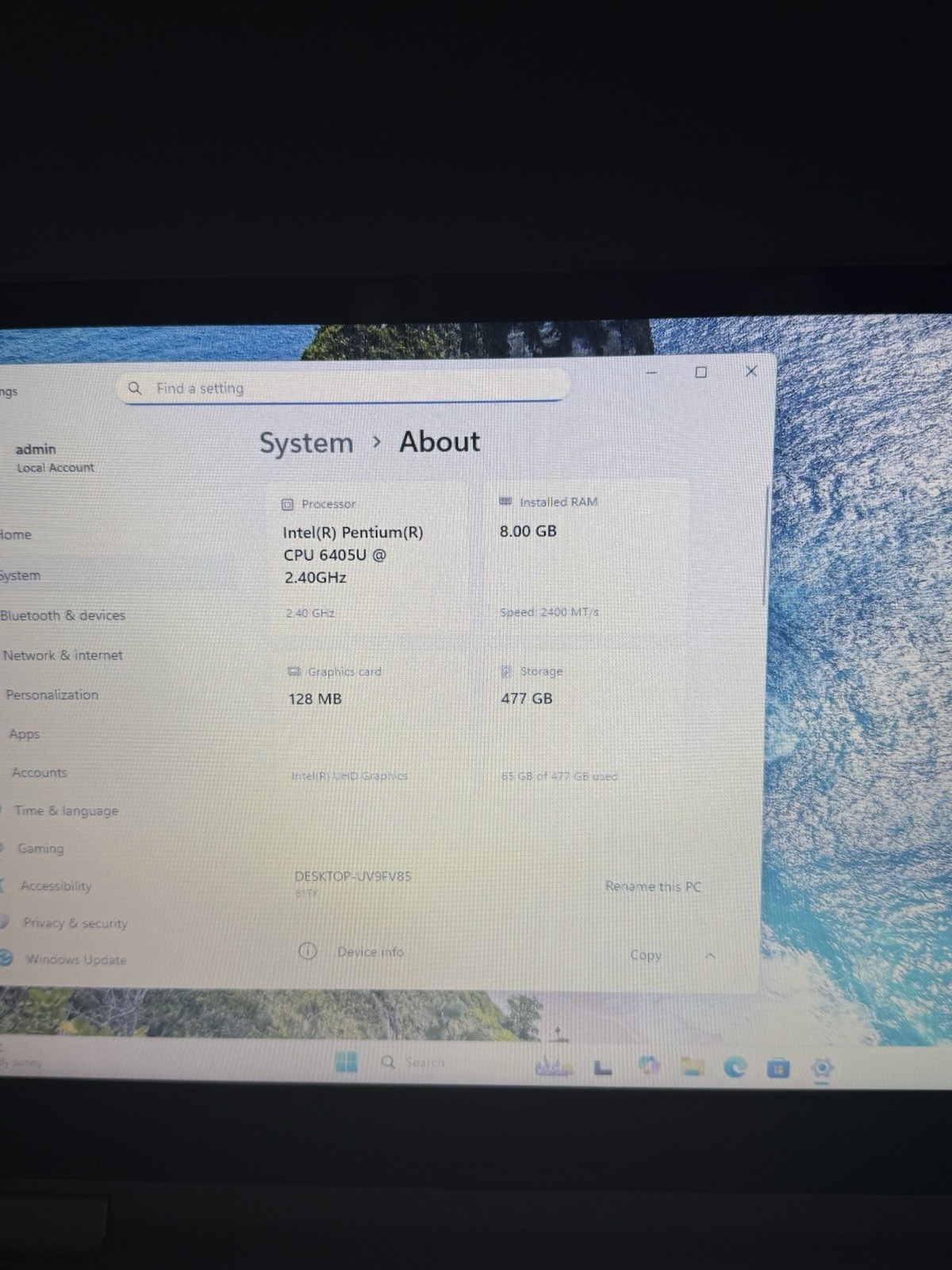 Lenovo IdeaPad C340 14” 14IML – Pentium 6405U/8GB RAM/512GB (READ DESC) 43C