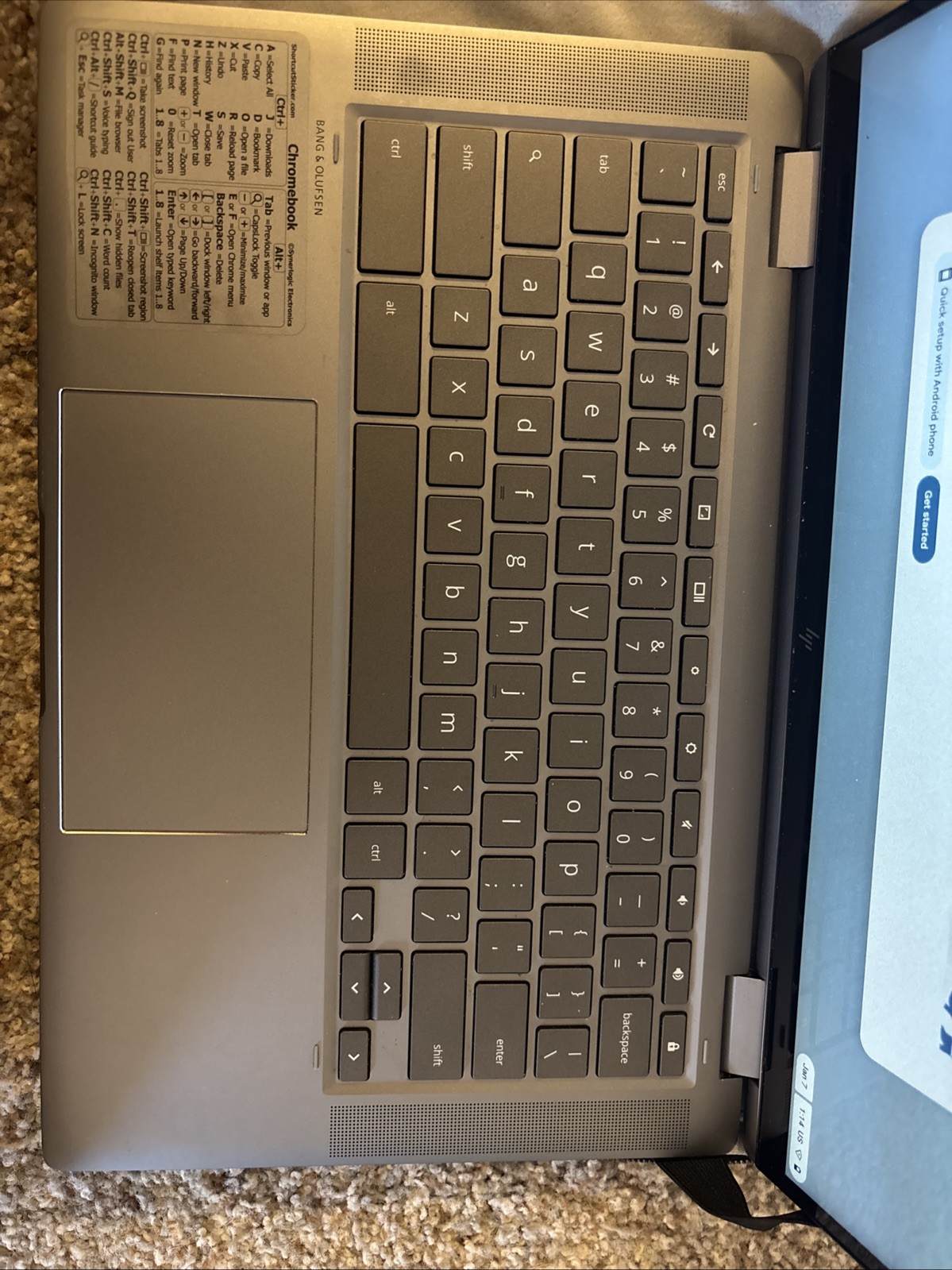 HP Chromebook x360 11 G3 EE 11.6″ Touch Screen – With AC Adapter