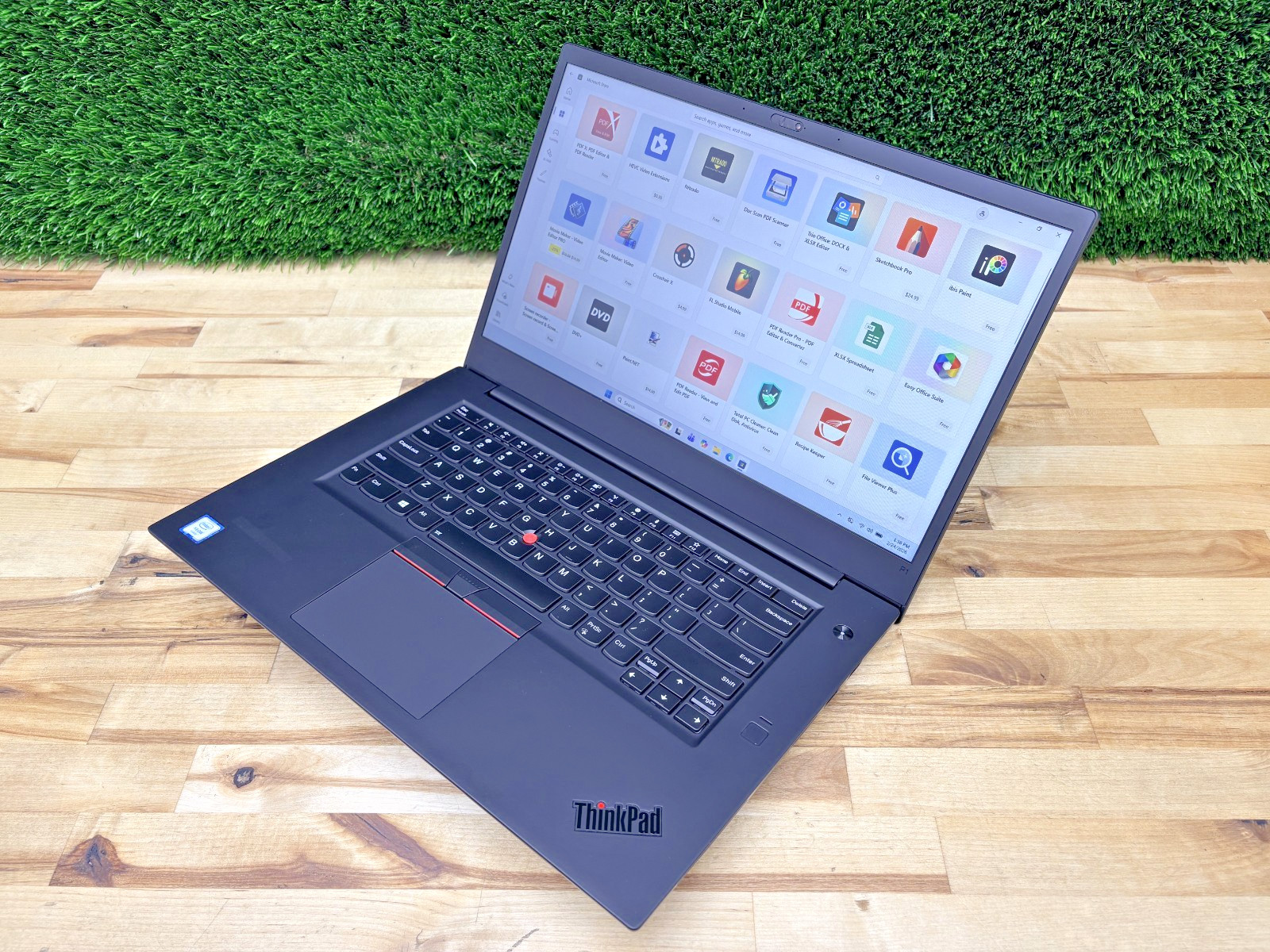 Lenovo ThinkPad P1 Intel Xeon 2.70GHz 32GB RAM 512GB SSD Nvidia Q P2000 Win11 P*