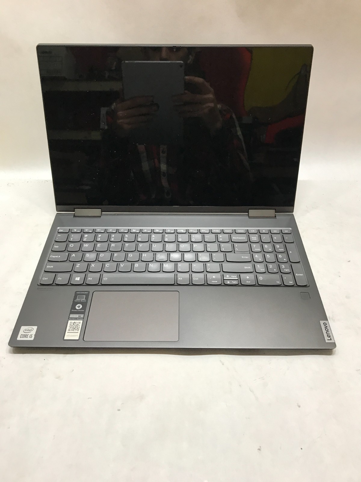 Lenovo Yoga C740-15IML 15″ Intel Core i5 NO RAM NO SSD/OS For Parts READ DESC DW