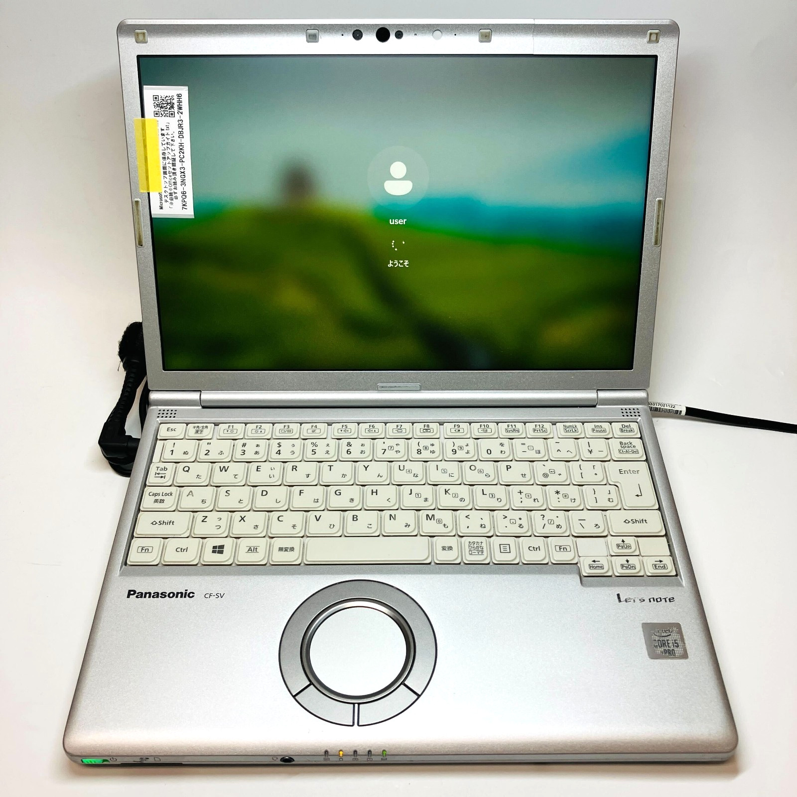 Panasonic Let’s note CF SV9 Intel Core i5-10310U RAM 16GB NVMeSSD256GB Win 11