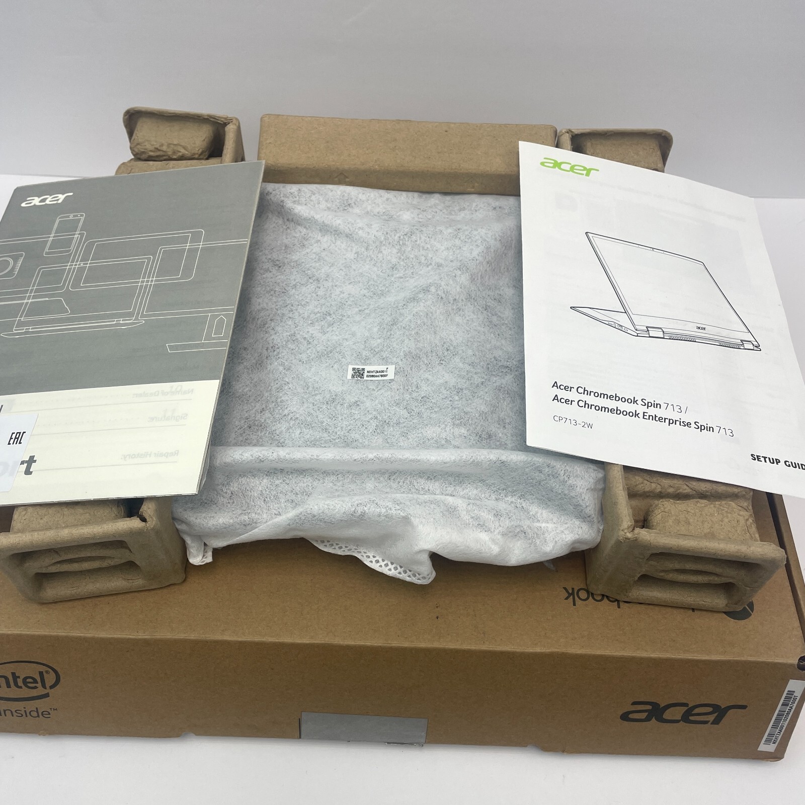 Acer Chromebook Spin 713 13.5″ Intel Core i3-10110U 4GB DDR4 64GB eMCC N19Q5 NEW