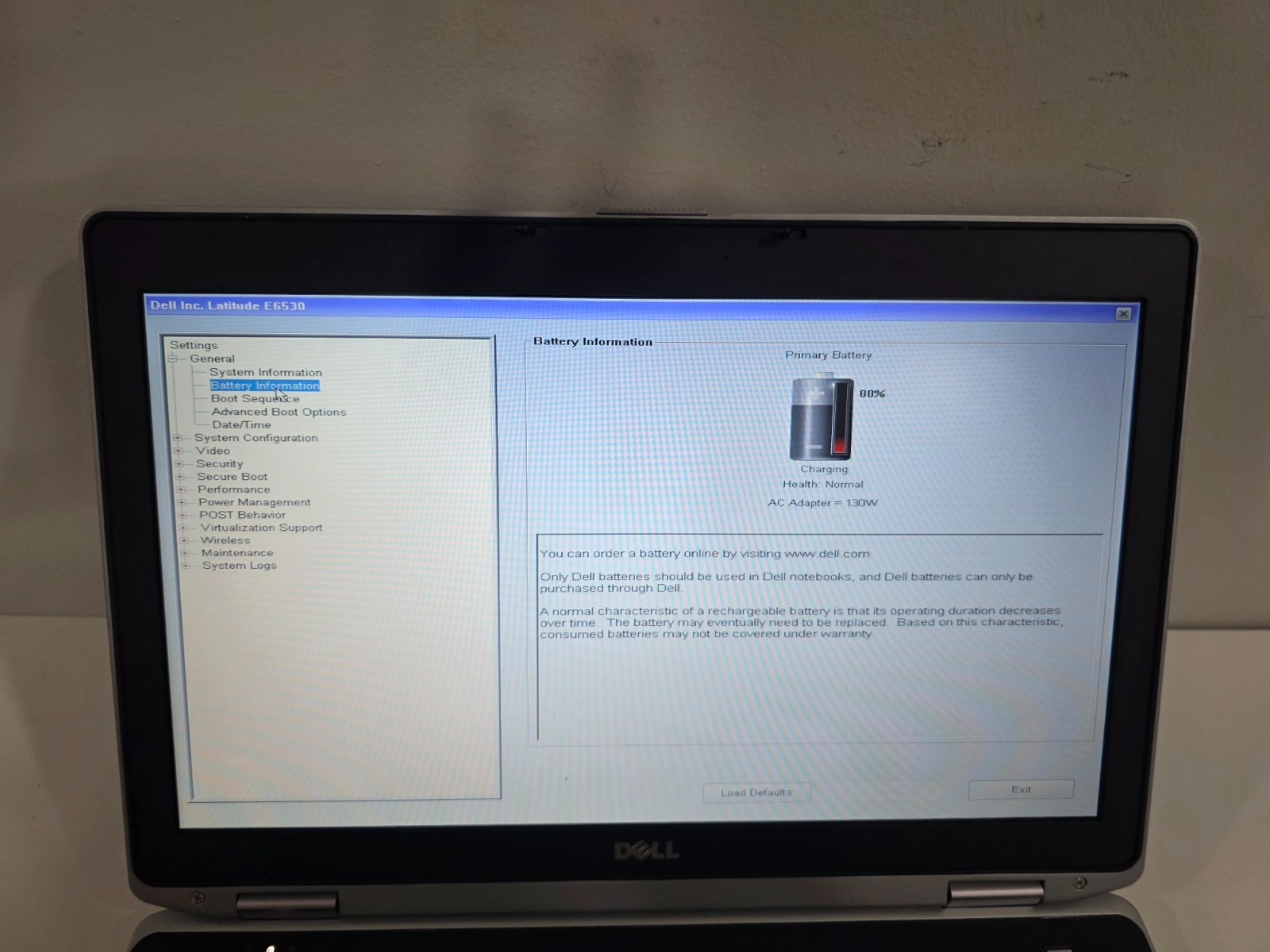 Dell Latitude E6530 Intel i5-3340M 4GB NA