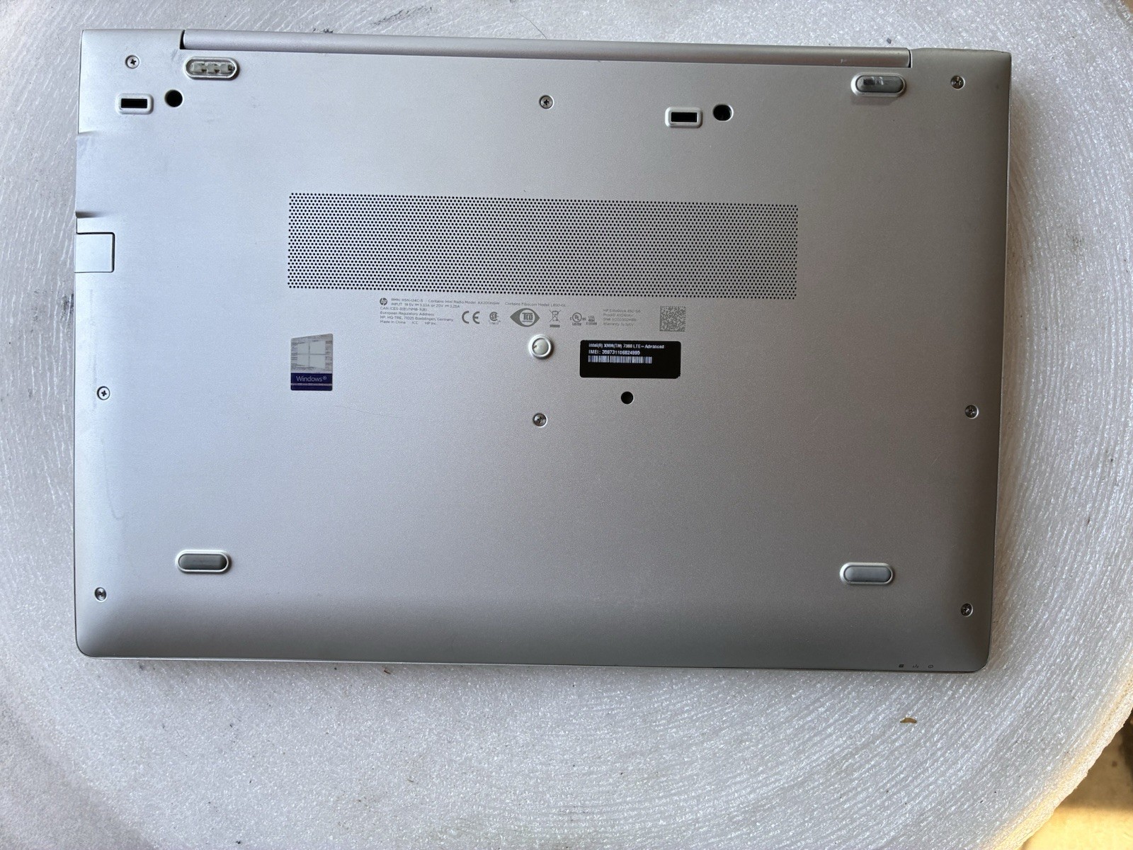HP EliteBook 850 G6 i7-8565U 1.80 GHz 16GB RAM 256GB SSD Windows 11