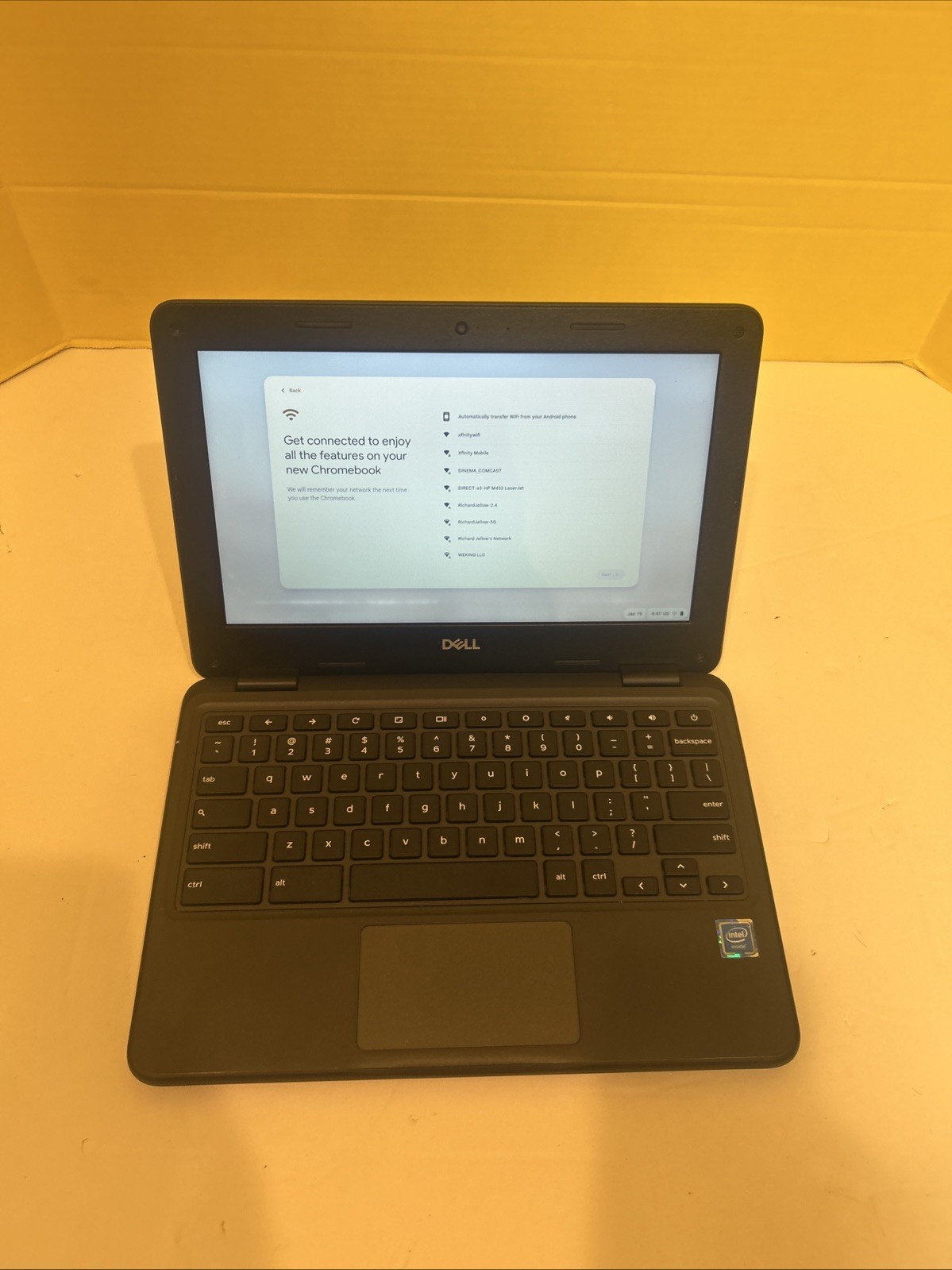 Dell Chromebook 3100 Touchscreen Working Great Screen Imperfections No Charger