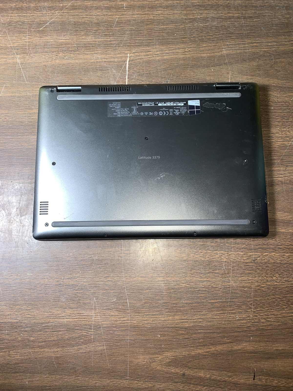 DELL LATITUDE 3379 INTEL CORE I3-6300U 2.40GHZ 4GB RAM **NO HD/ NO CADDIE