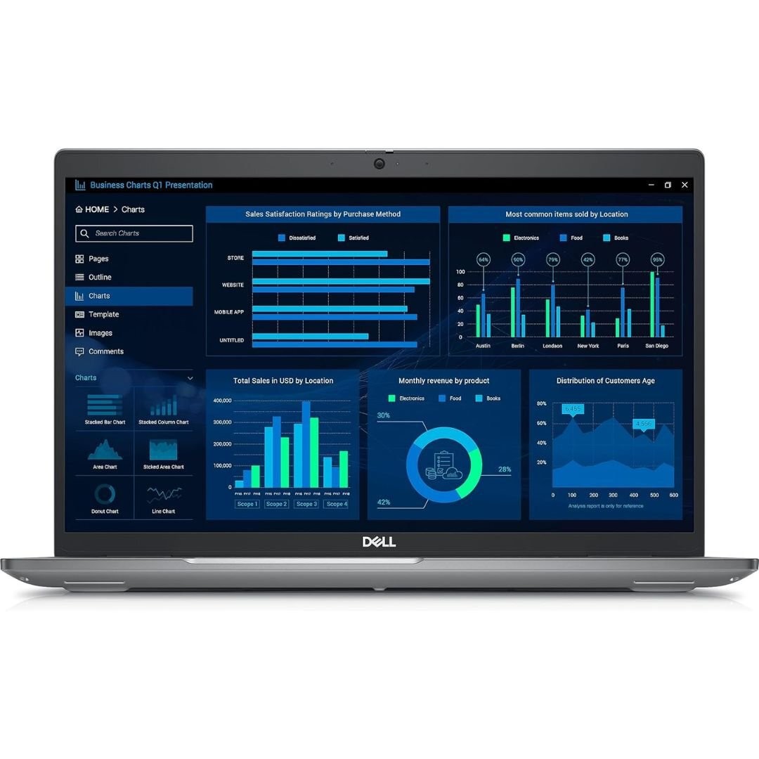 DELL Precision 3581 Workstation 15.6″ FHD Touchscreen i7 13700H 32GB DDR5 RAM 1T