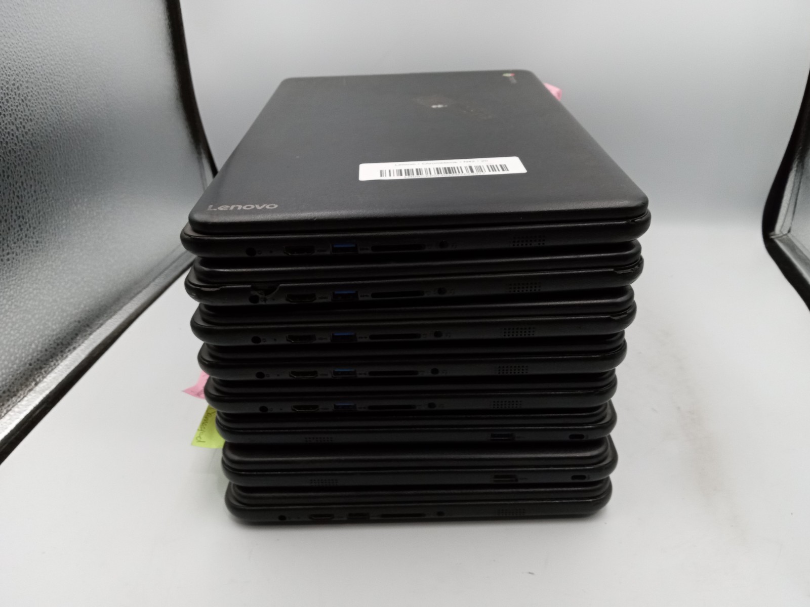Lot of 8 – Lenovo N42-20 14″ Chromebook Laptops * FOR PARTS * VARIOUS ISSUES -RR
