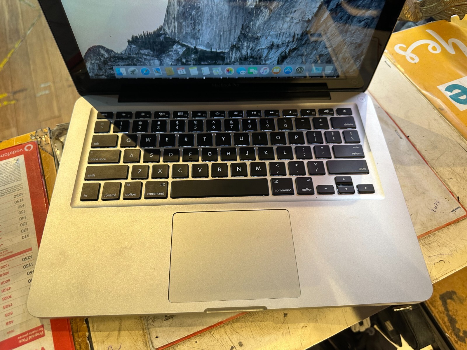 APPLE MACBOOK PRO (MD101LL/A) MID 2012 / 500GB HDD / 4GB RAM – CORE I5 FOR PARTS