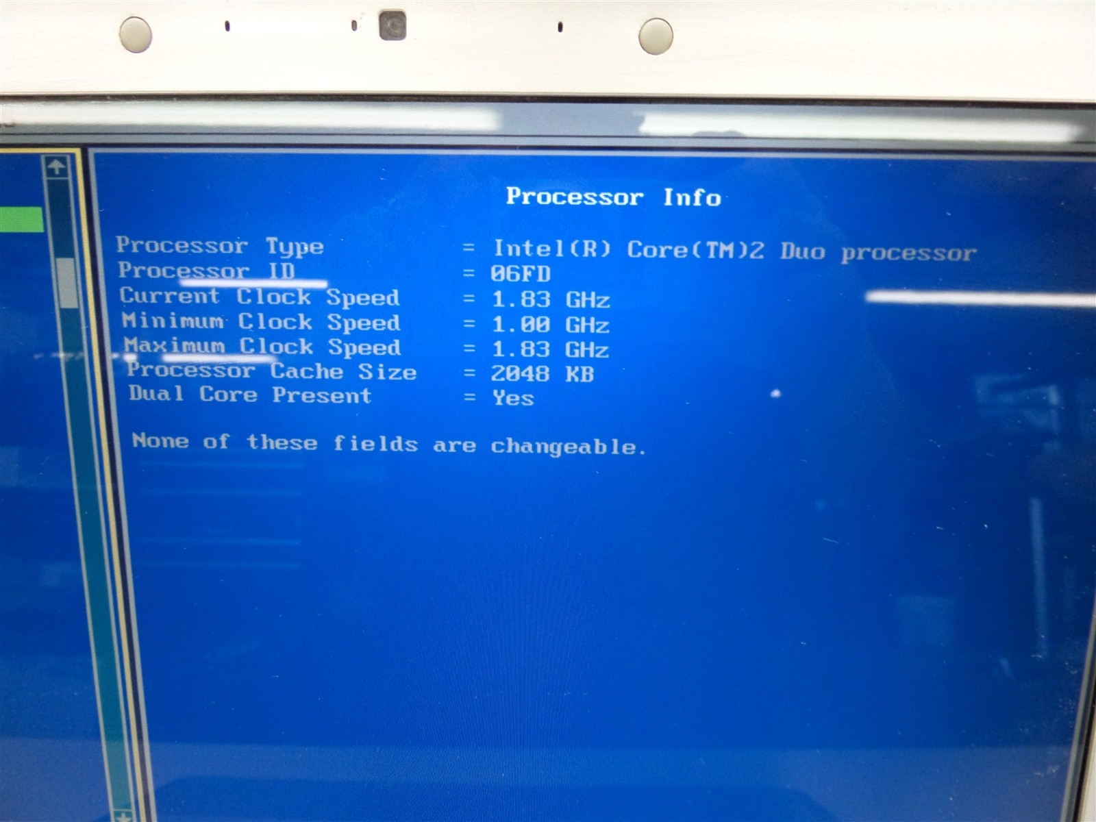 Dell Inspiron 1525 Intel Core 2 Duo 1.83GHz 3GB – No HDD or CDROM