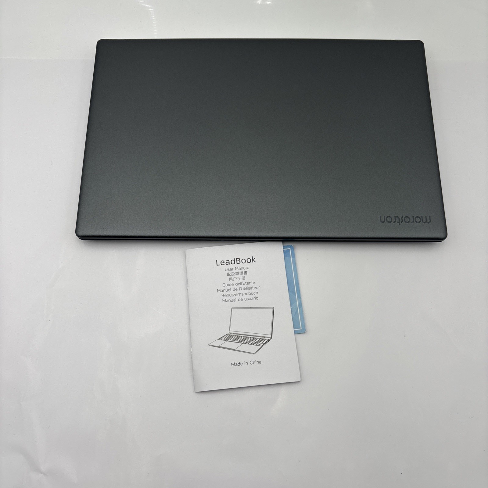 Morostron LeadBook T15 Intel Pentium CPU J3710-256GB 8GB RAM Gray Win 11 Pro New