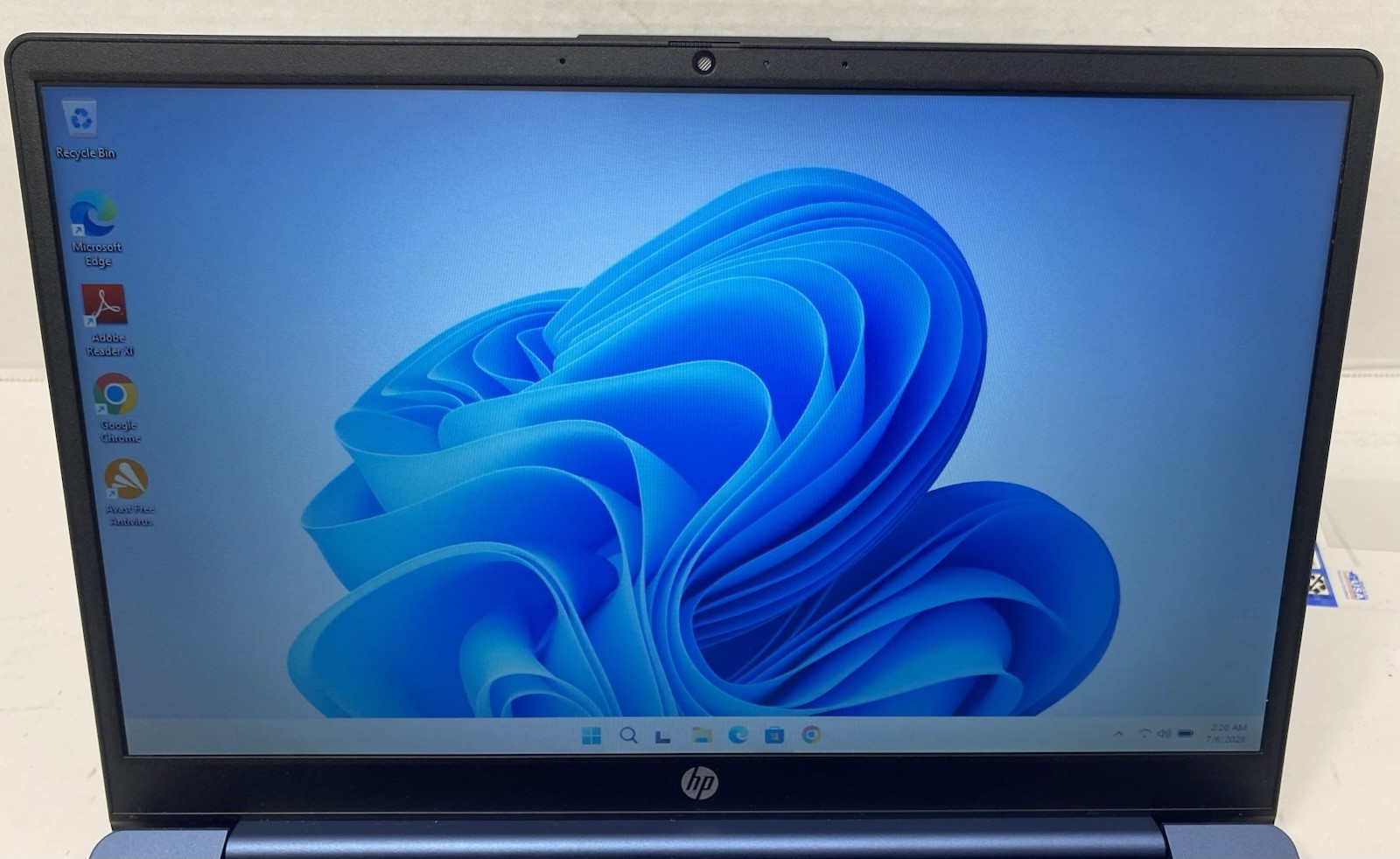HP 14-ep2012wm 14″ Intel N150 4GB 128GB SSD Win11 Navy Laptop Used