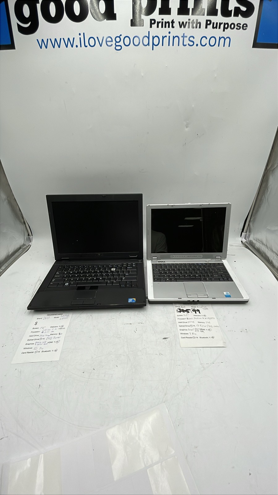 Dell Latitude E5400 14.1″ Core 2 Duo & Inspiron 700m 12.1″ Intel Pentium Bundle