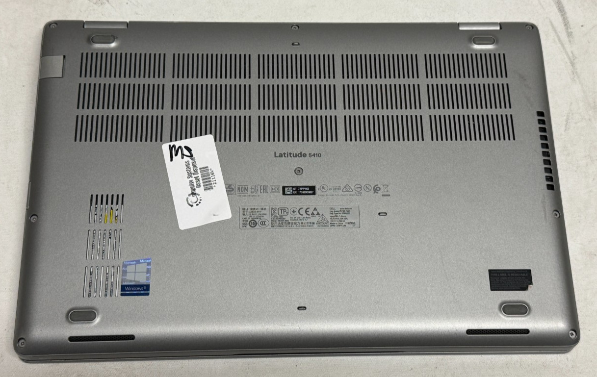 Dell Latitude 5410 14″ (i5-10210u 1.60GHz – 16GB RAM – 256GB SSD – Win11Home)