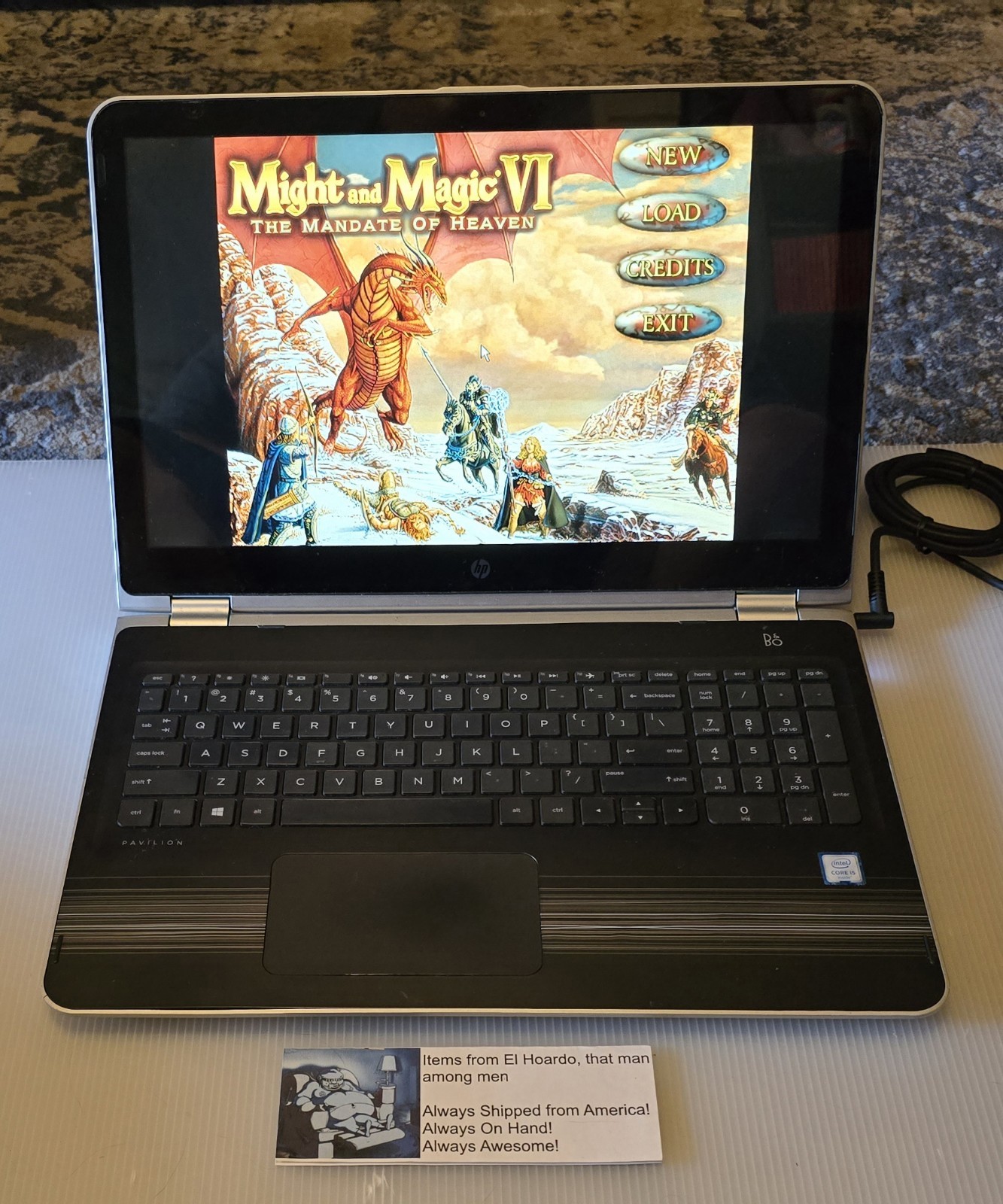 HP Pavillion X360 15-BK010NR – i5-6200U 2.30GHz – 8GB Ram 120GB SSD Touchscreen