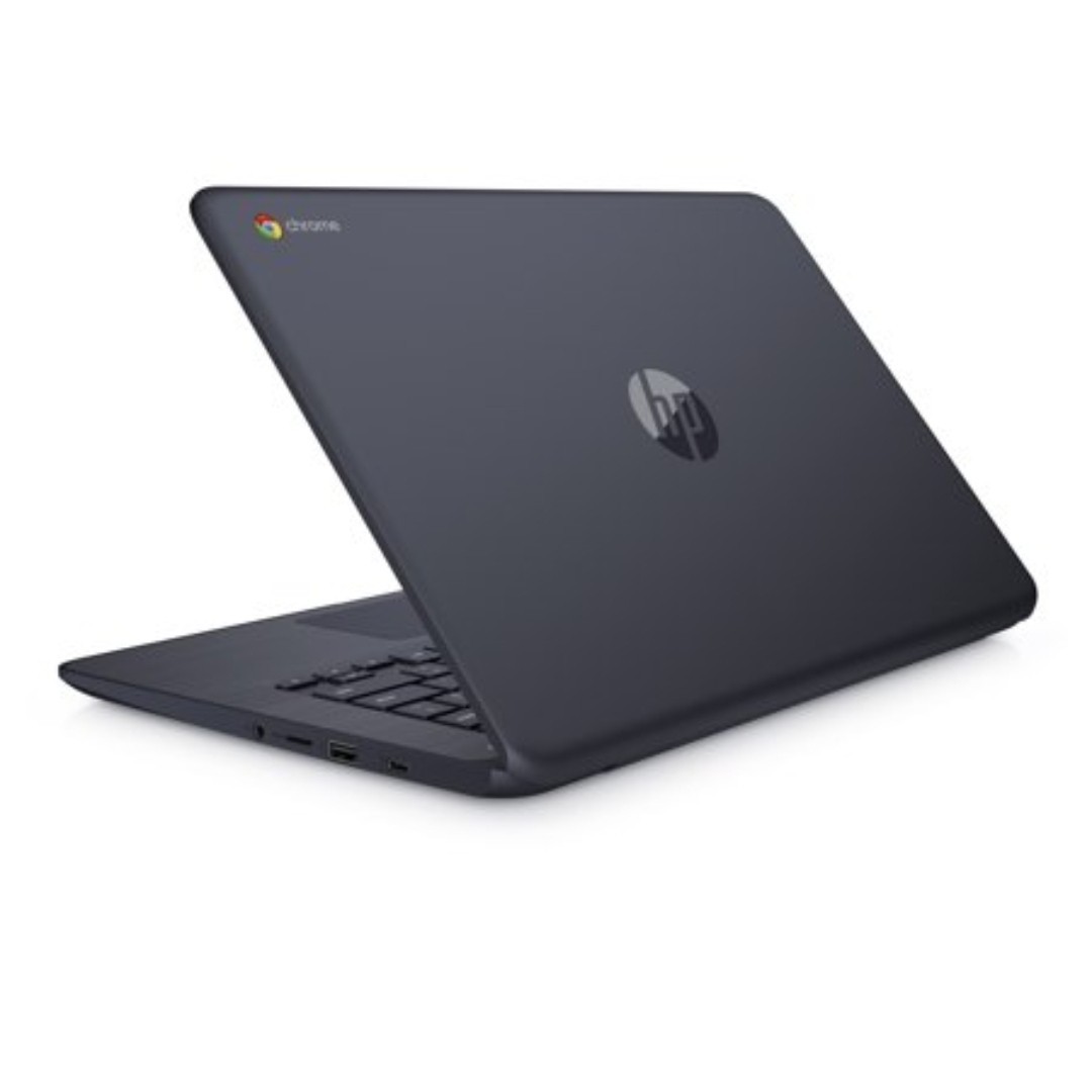 HP Chromebook 14″ (32GB, AMD A4, 1.6 GHz, 4 GB) Laptop – Ink Blue – 14-db0080nr