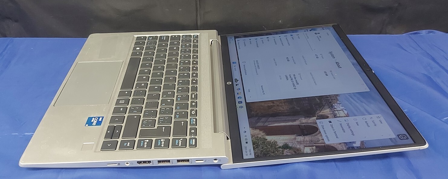HP ProBook 640 G8 i5-1145G7 2.6GHz 32GB 512GB SSD 14” WiFi Windows 11 Pro