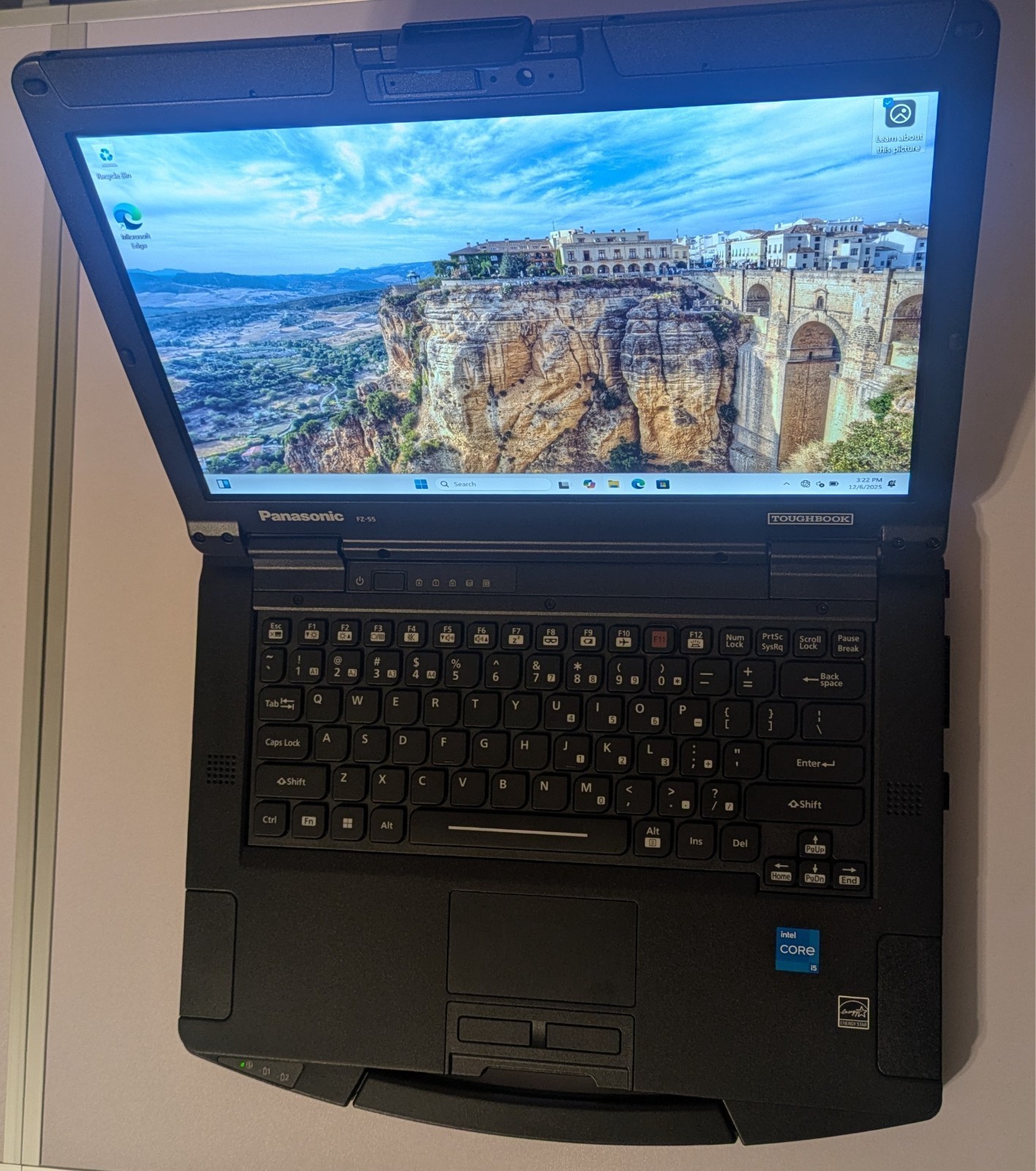 Panasonic Toughbook FZ55 Core i5 1145G7 32GB RAM 512GB SSD Win11 Pro Touchscreen