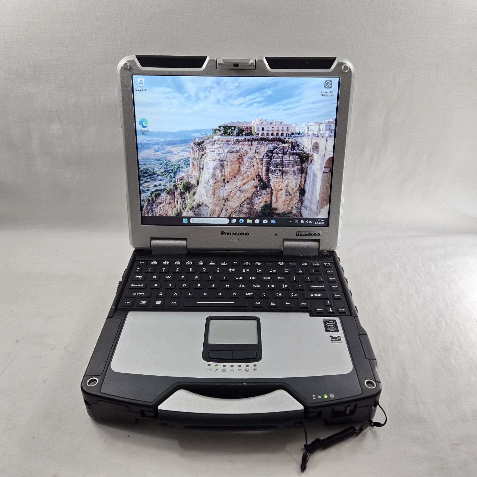 Panasonic Toughbook CF-31 MK5 i5-5300U 2.3GHz 256GB SSD 8GB Ram W11 — Grade C