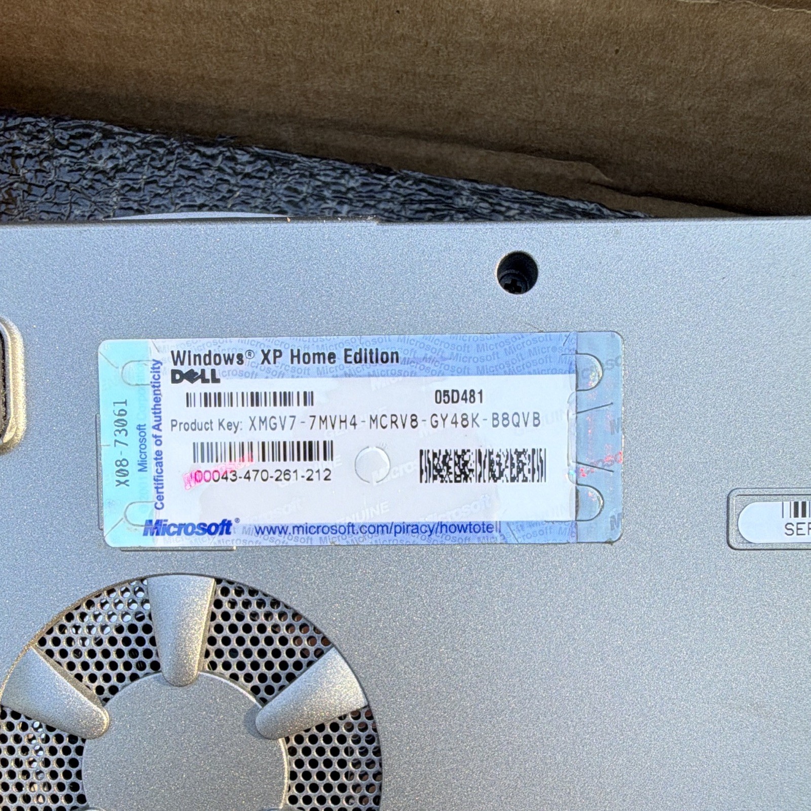 Dell Inspiron 1100 15in Laptop Pentium 4 Windows XP Home w/ Charger