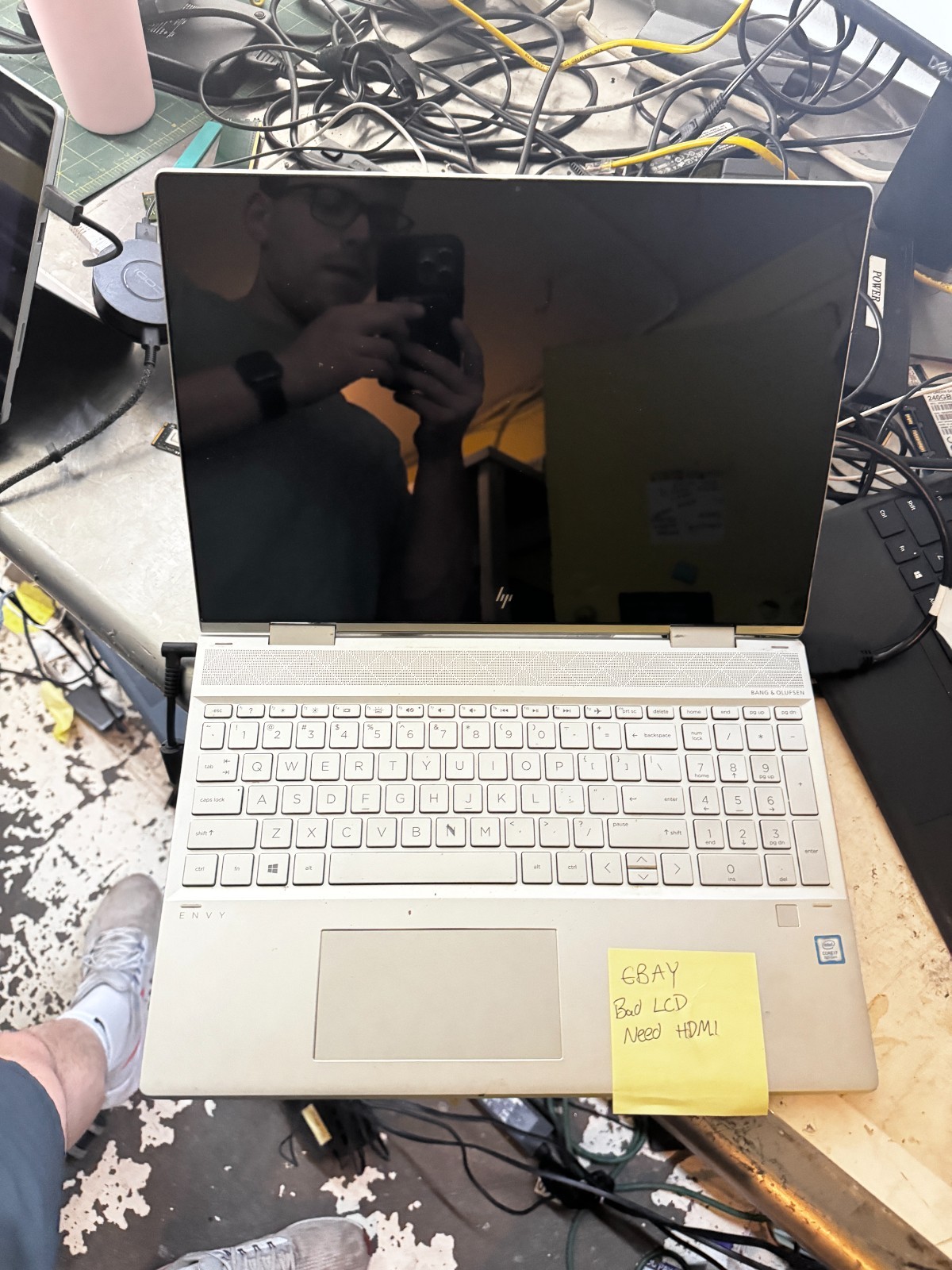 HP 15-db0xxx Core i7-8565U, 8GB RAM Laptop for Repair #6439