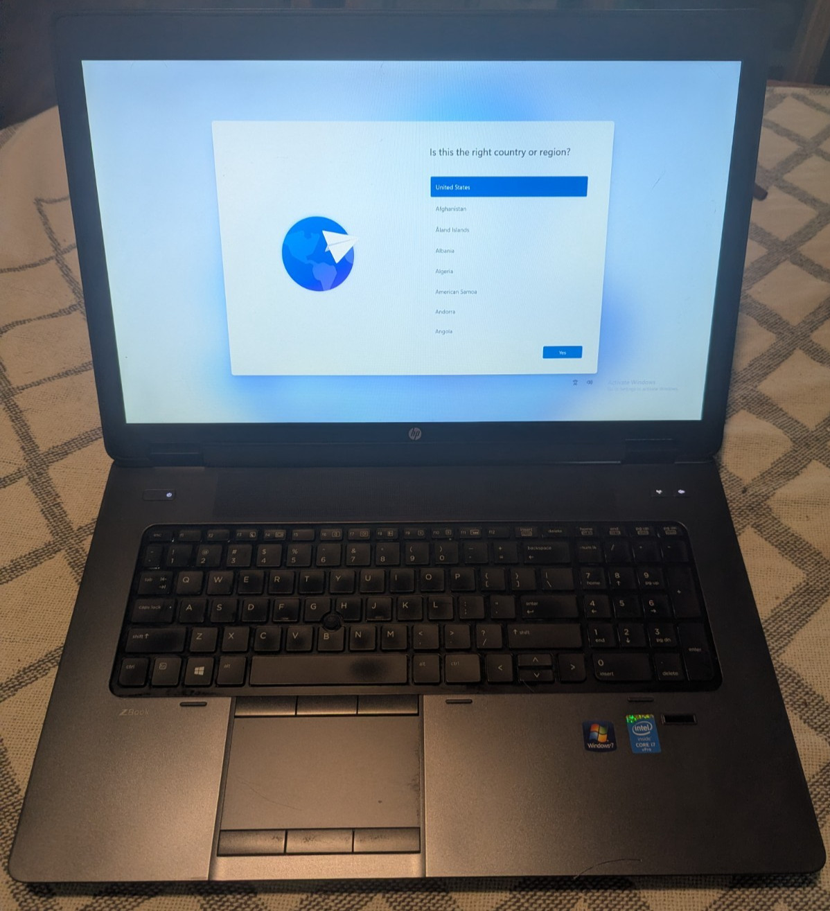 HP Zbook 17, I7-4800mq, Nvidia Quadro K3100M, 32GB, 500GB SSD, 250GB SSD W11P