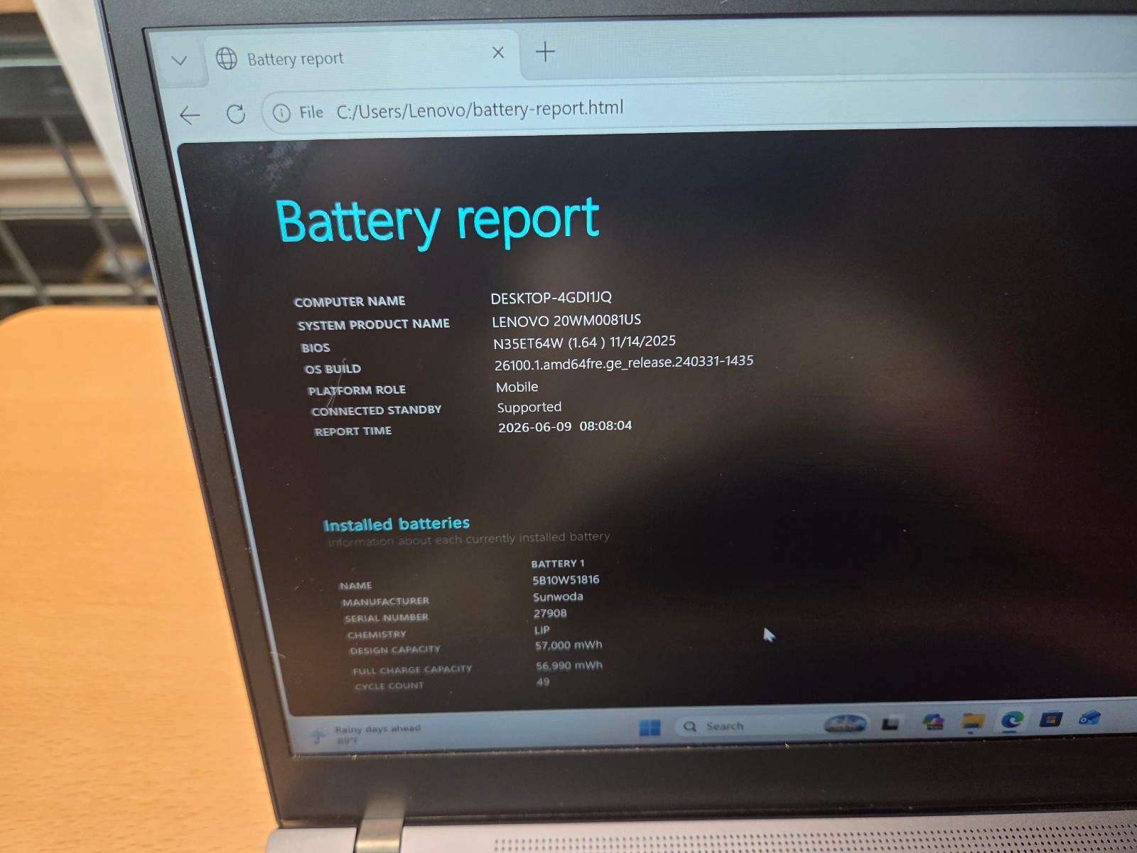 Lenovo ThinkPad T14 Gen2 I5-1135G7 16GRAM 512GSSD WIN11P Iris Xe Touchscreen