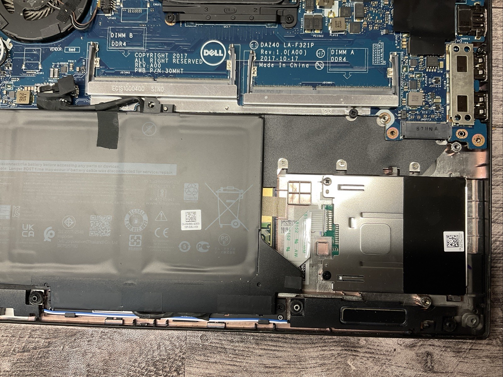 Dell Latitude 7490 / Intel Core i7 8th Gen / BIOS Unlocked / Parts Repair / J3