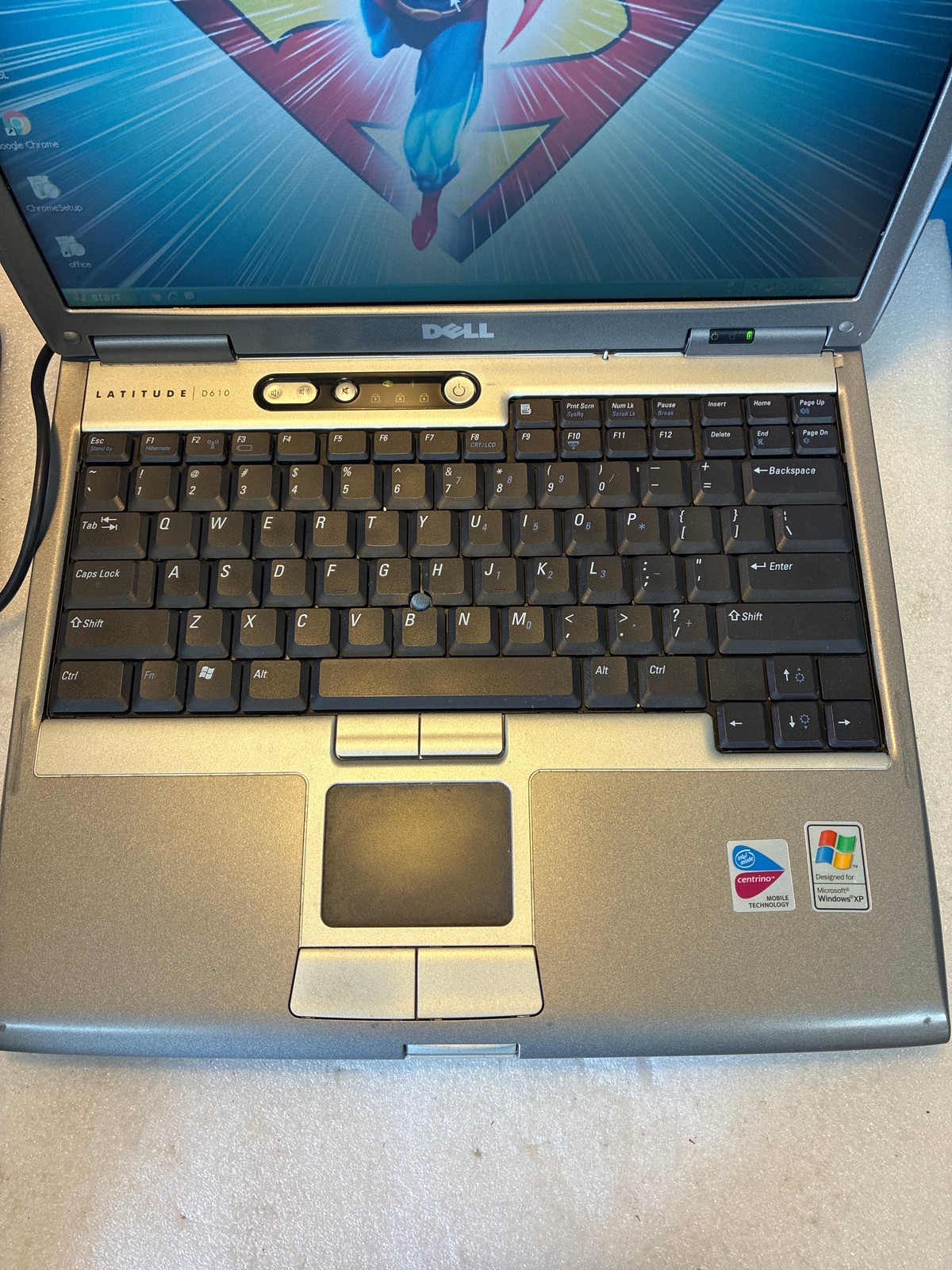 🔥 Dell Latitude D610 Laptop Intel Pentium M 2GHz 2GB RAM 160GB HDD Win XP