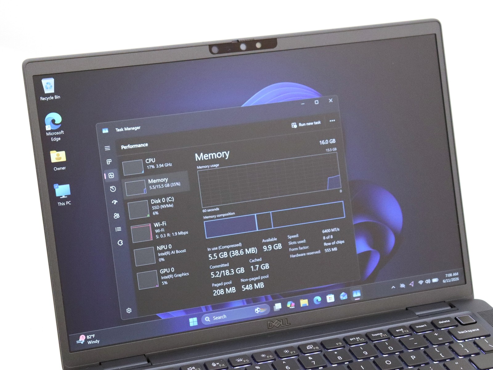 Dell Latitude 7350 13.3″ Touch Ultra 7 165U 16GB 256GB NVMe W11P ProSupport Plus
