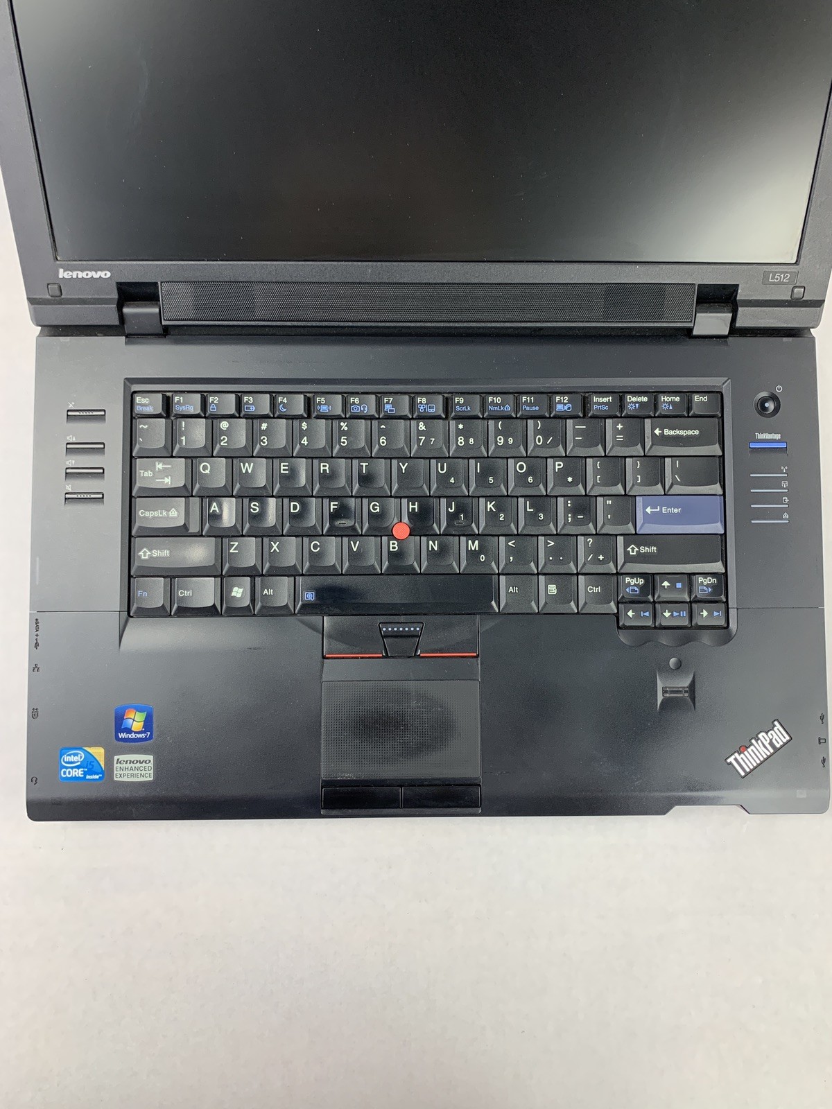 Lenovo ThinkPad L512 15.6″ i5-M520 2.4 GHz 4 GB Ram No OS No HDD No AC No Batt