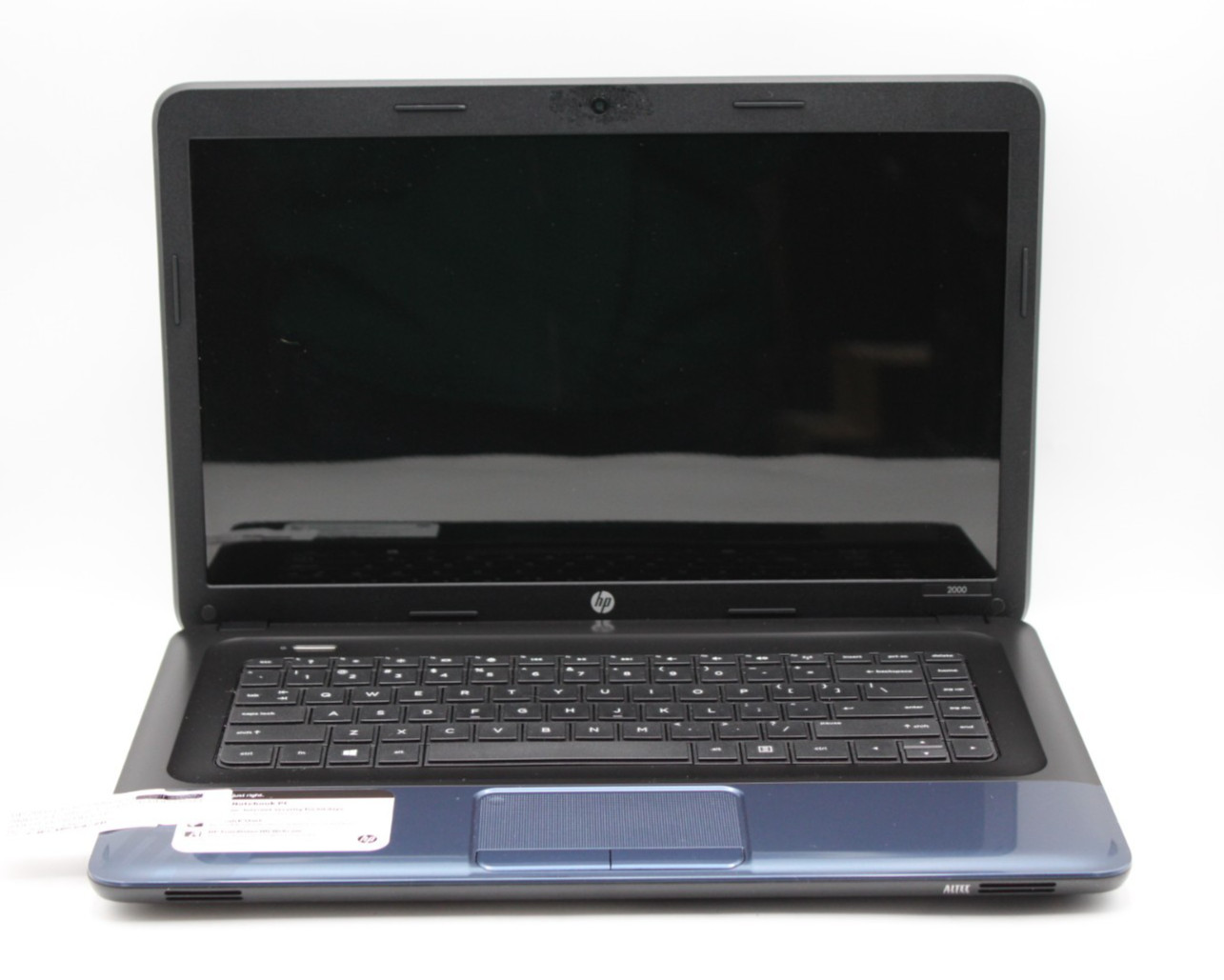 HP 2000-2d11DX AMD E1-E-300@1.33GHz 6GB DDR3 NO STORAGE OR OS *USED/TESTED*
