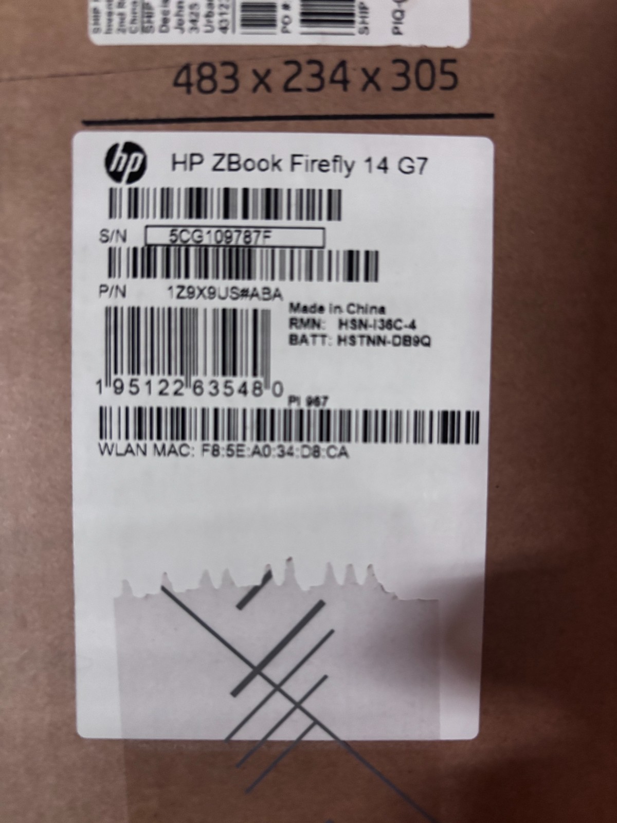 HP ZBook Firefly 14 G7 Mobile Workstation Touchscreen And docking station