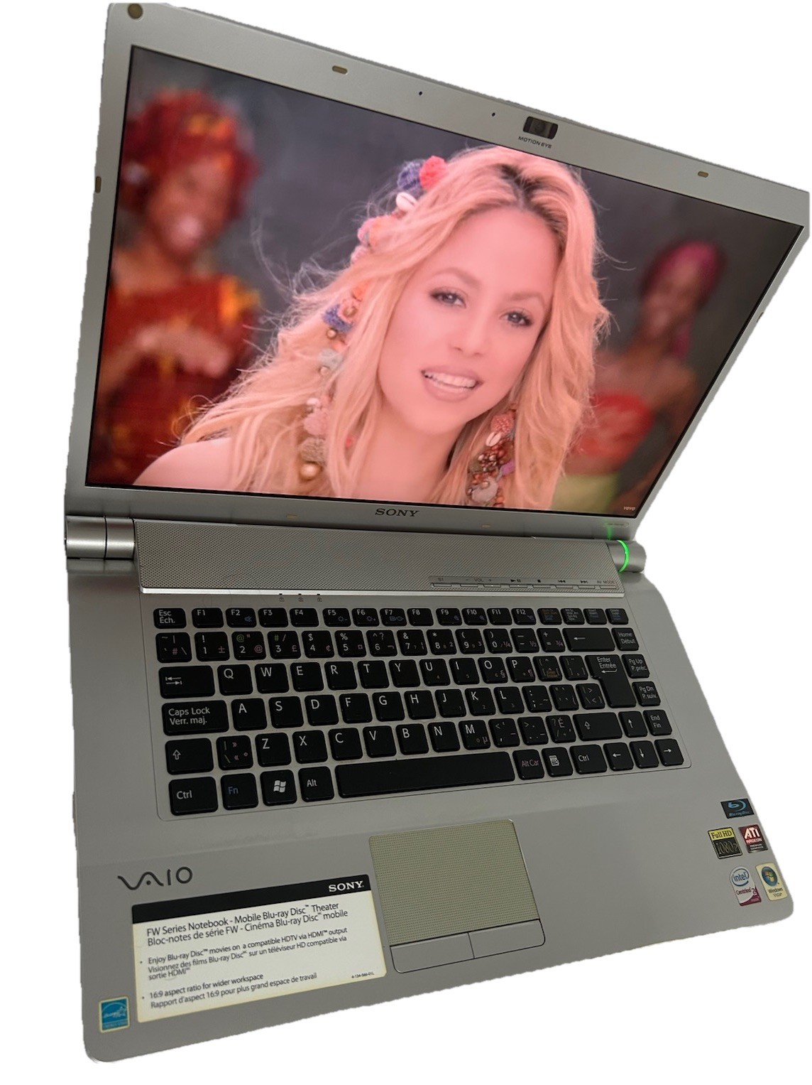 Sony PCG-3F1L VGN-FW300/355J 16.4″Intel Core 2Duo P8600 2.4GHz 4GB Ram-250GB HDD