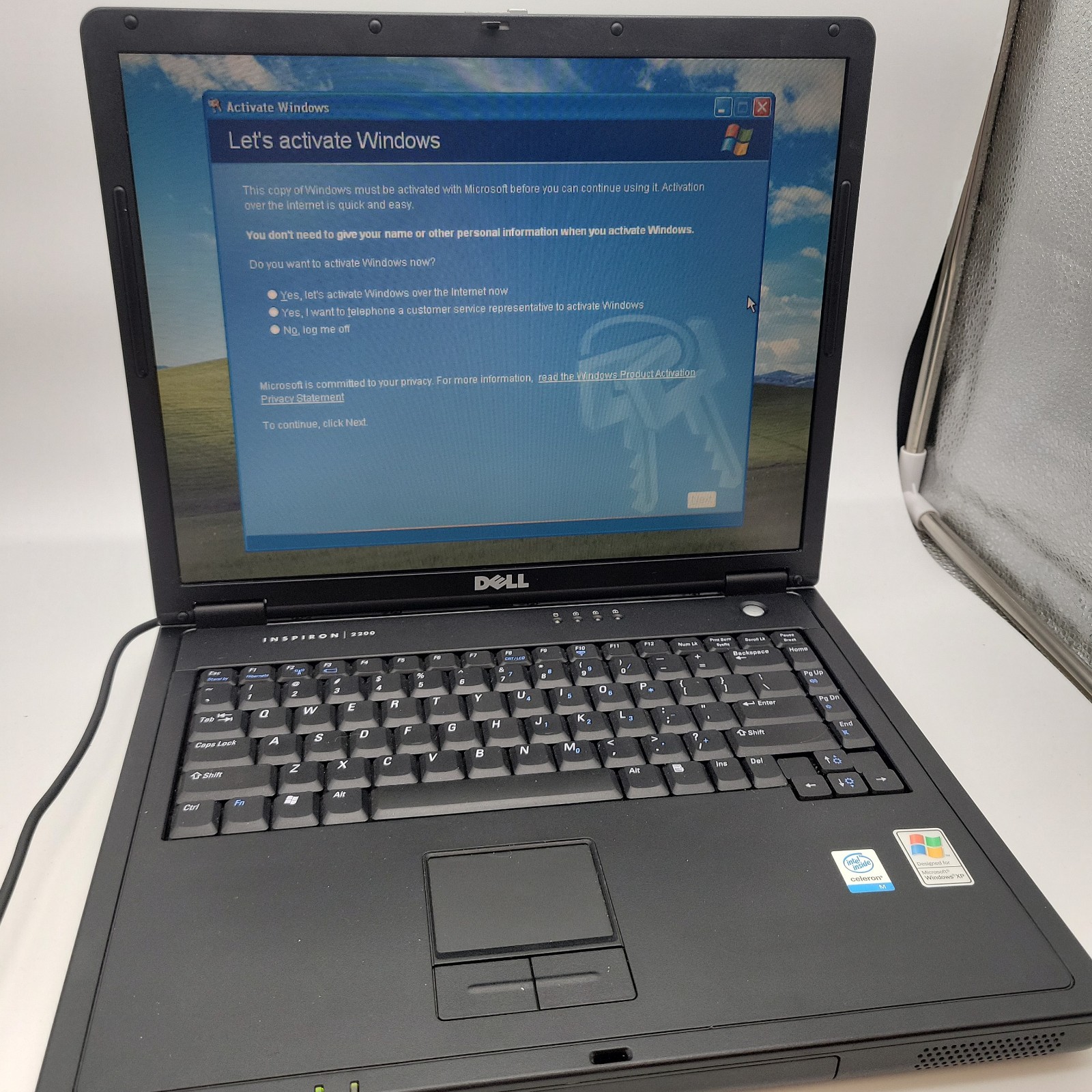 DELL INSPIRON 2200 Intel Celeron M processor 1.40GHz RAM 1.25GB L129