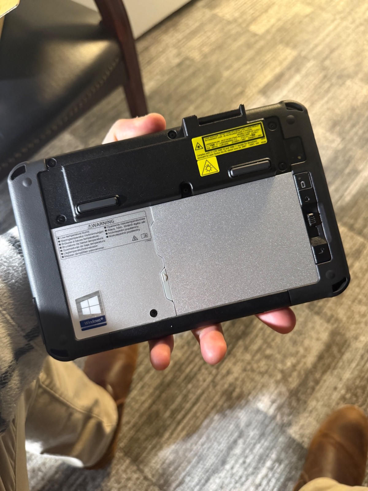 BRAND NEW Panasonic FZ-M1 Toughpad 8GB, RAM 256 SSD, Barcode Scanner