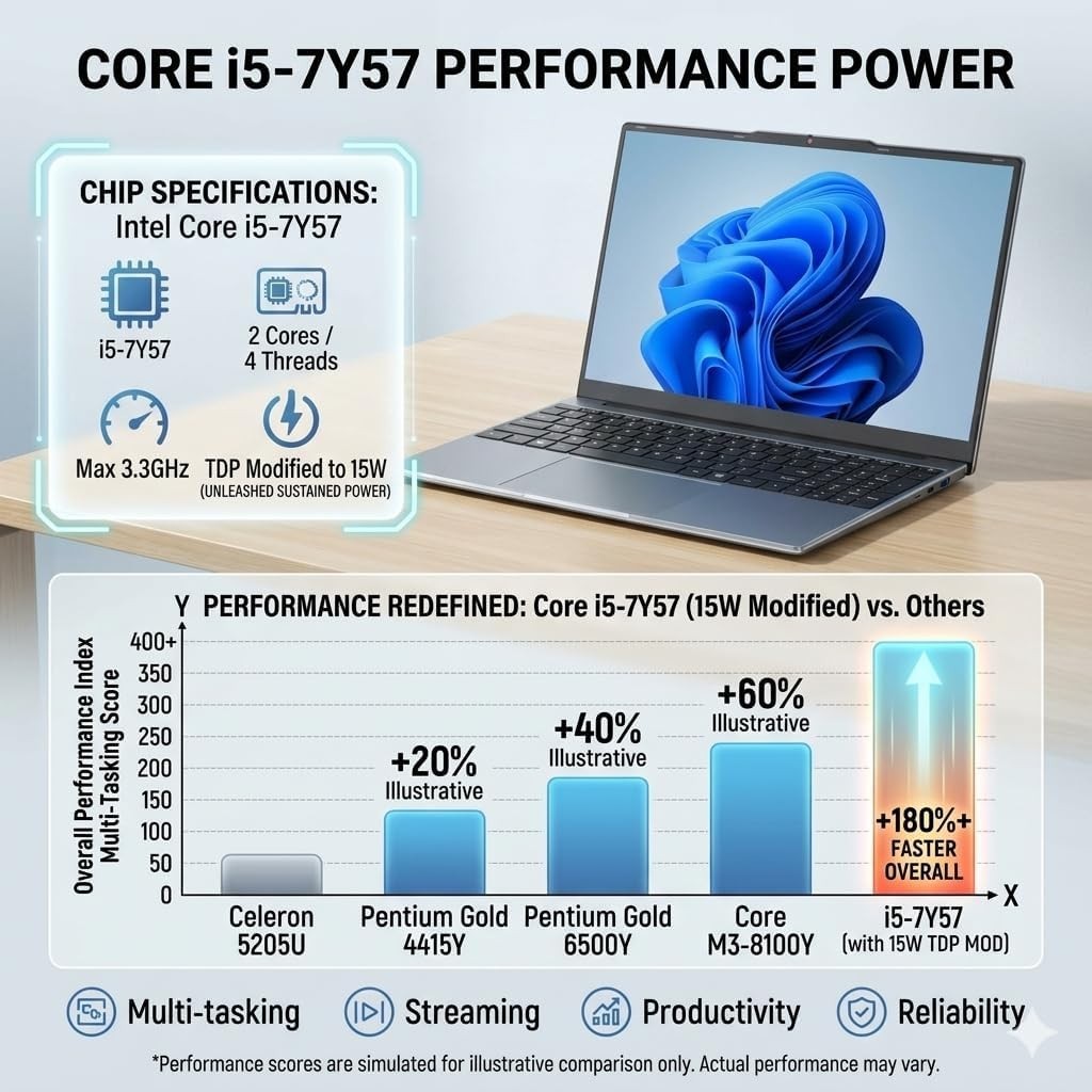 Business Laptop, Intel Core i5 Processor