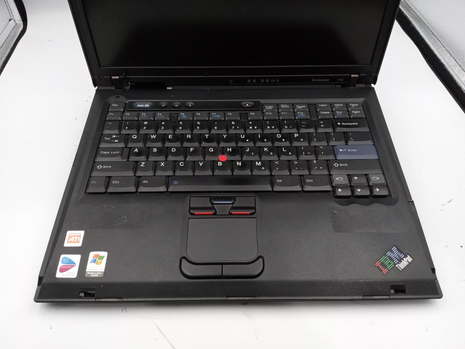 Lenovo IBM ThinkPad R52 15″ Laptop Intel Pentium CPU – POWERS ON – FAN ERROR -RR