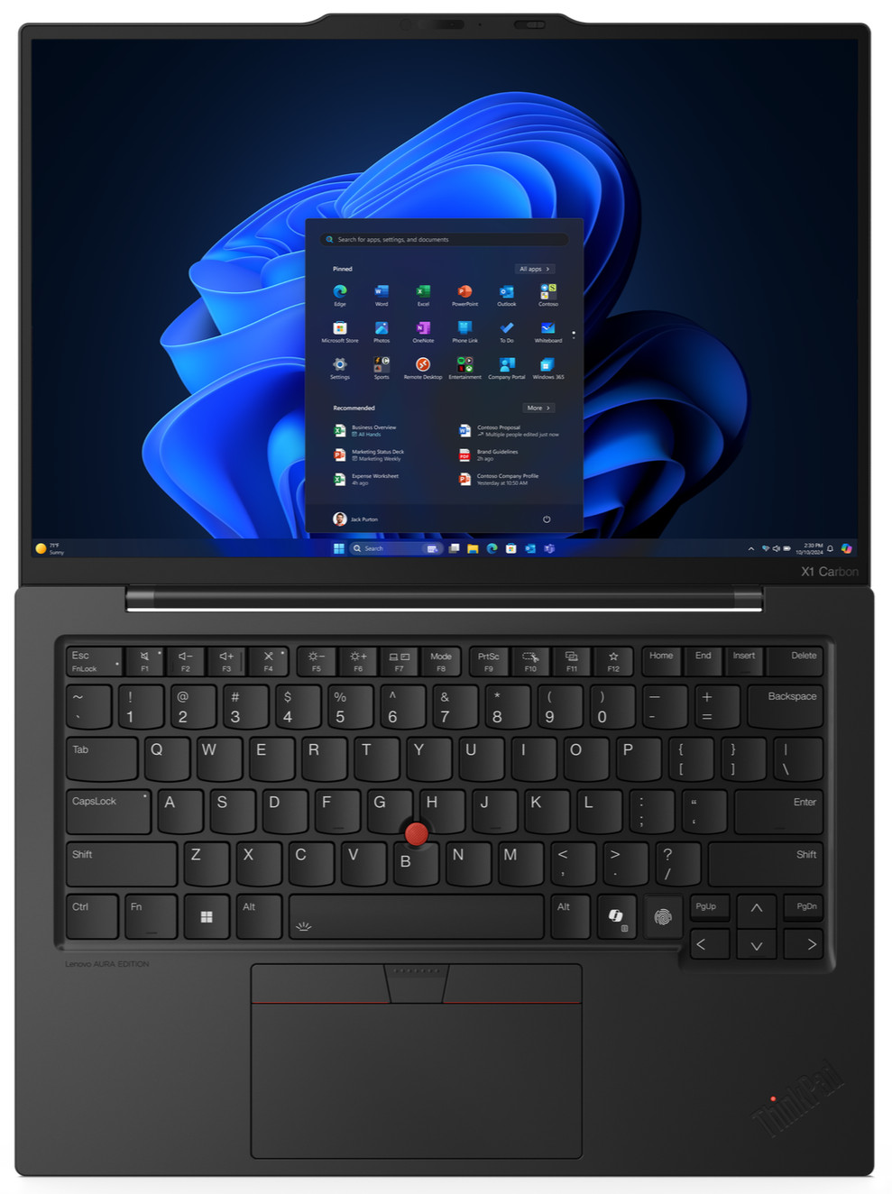 Lenovo ThinkPad X1 Carbon Gen 13 Aura 14″ 2.8K OLED Ultra 7 268V 32GB 1TB FPRdr