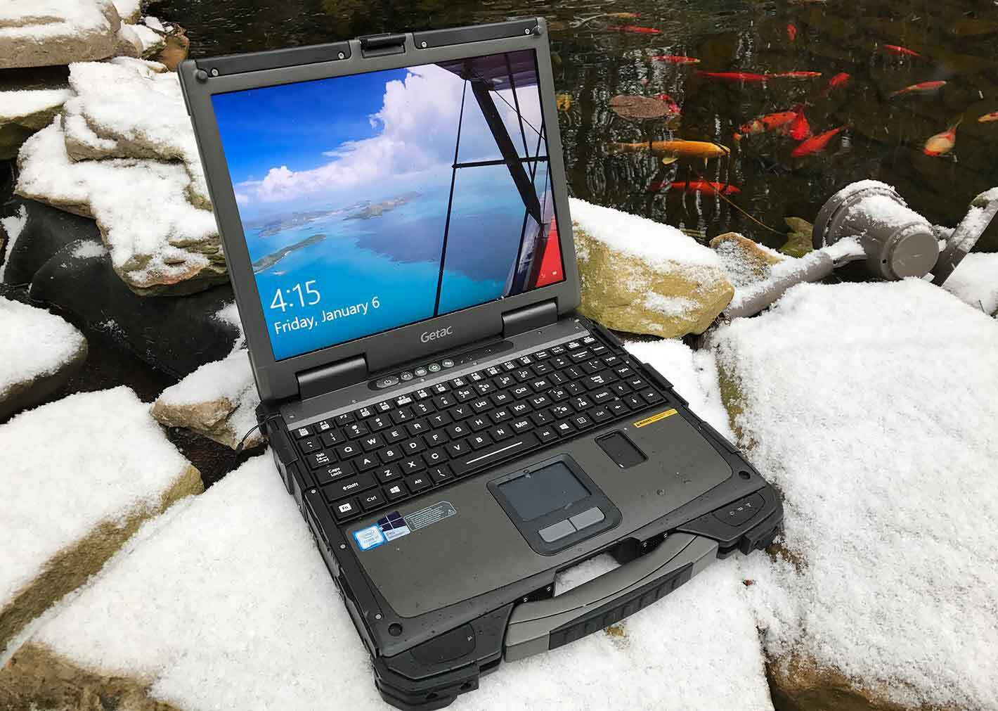 Getac Fully Rugged/Police/Outdoor Laptop Windows 10 Pro 16GB RAM 2TB SSD Office+