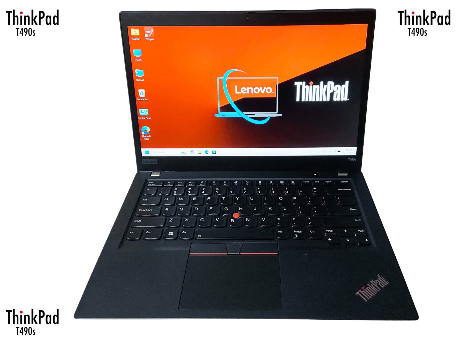 Lenovo ThinkPad T490s (256GB SSD, Intel i5-8365U @1.6GHz ,8GB) [Win 11 Pro 25H2]
