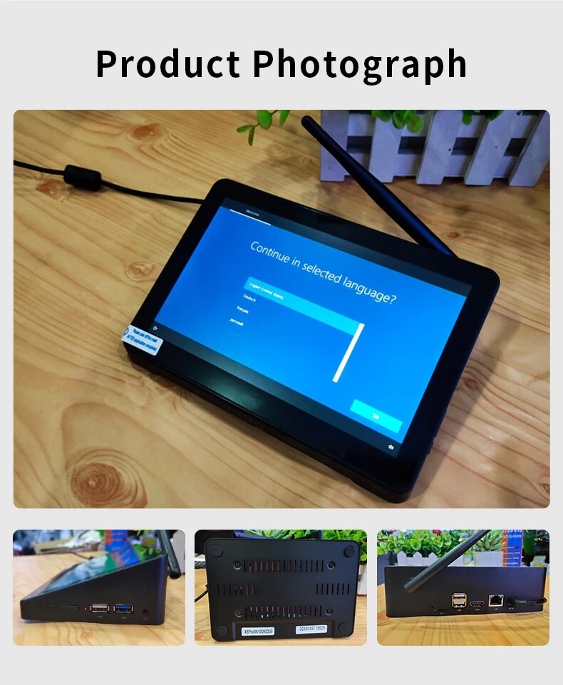 Intel Celeron N4020 9″ 1920*1200 Win10/Android 7/ Linux All-in-One PC & Tablet