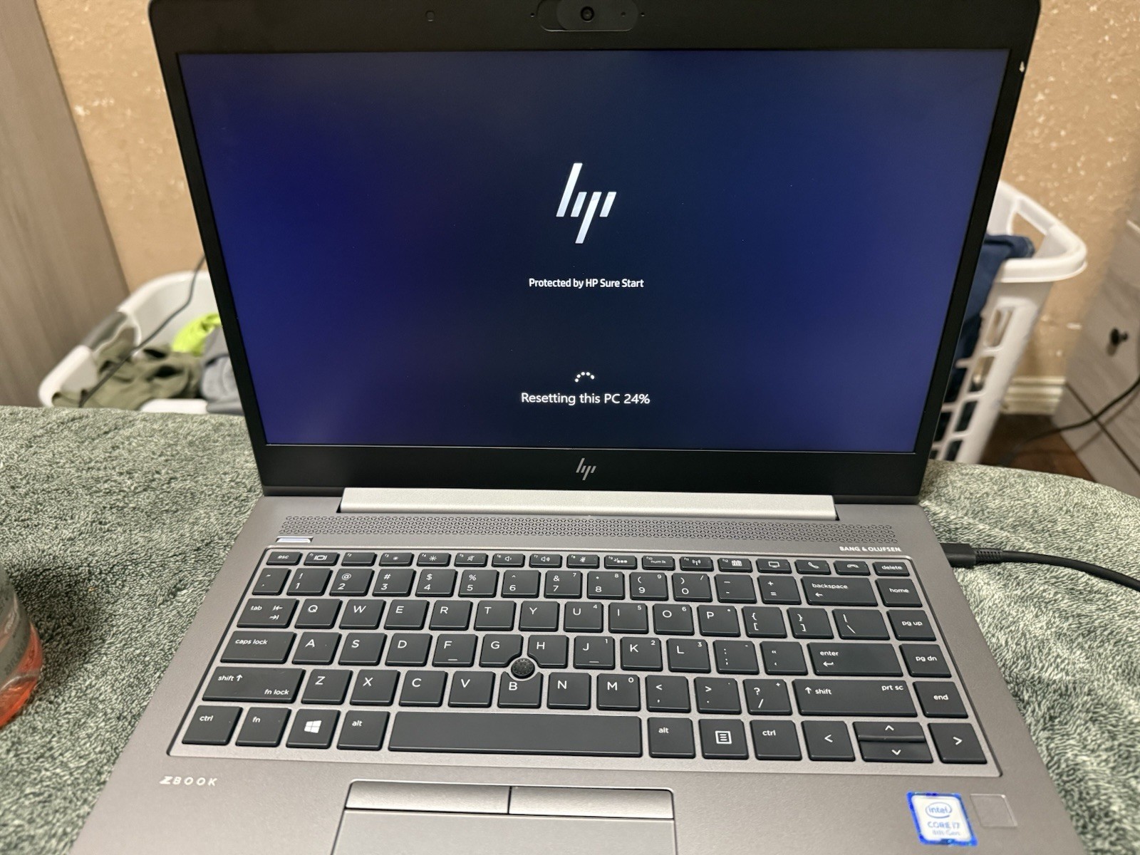 HP ZBook 14″ Silver Notebook Intel Core i7 Windows 10 Pro Webcam Wi-Fi Bluetooth