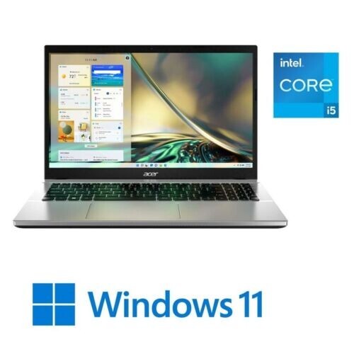 Acer A315-59-53ER Aspire 15.6″ FHD i5-1235U 1.3GHz Intel Iris Xe Graphics 8GB