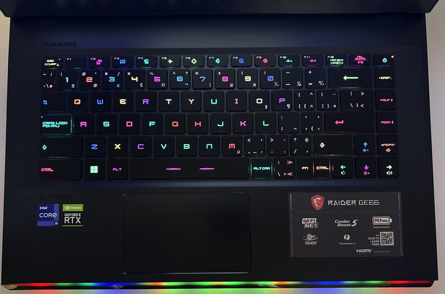 MSI Raider GE 16″ (ms-1544) Gaming Laptop w/ Charger, 16 GB RAM, AND 3 TB SSD!