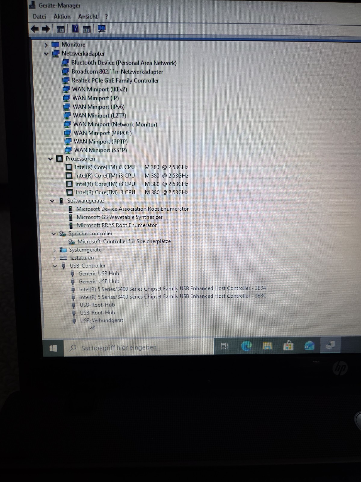HP ProBook 4520s 15.6″ Laptop Intel i3 6GB RAM 240GB SSD HDMI