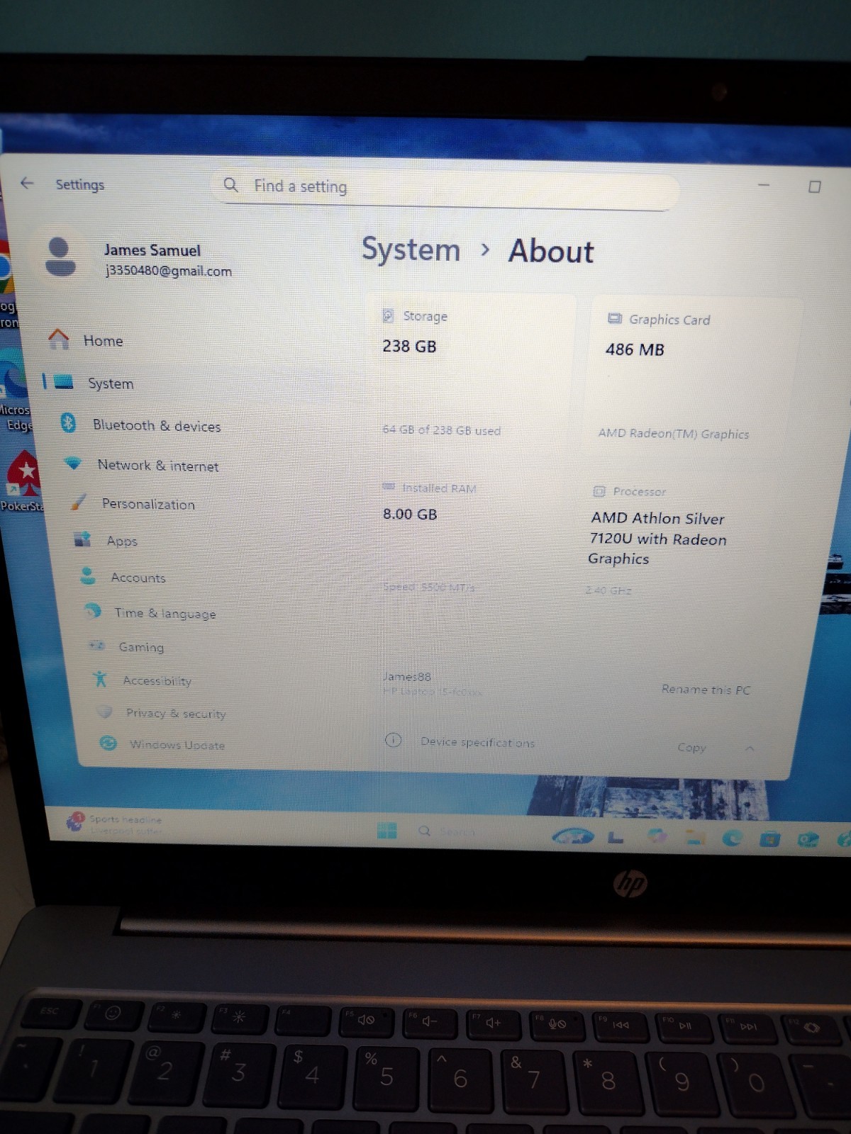 HP Laptop 15.6-inch