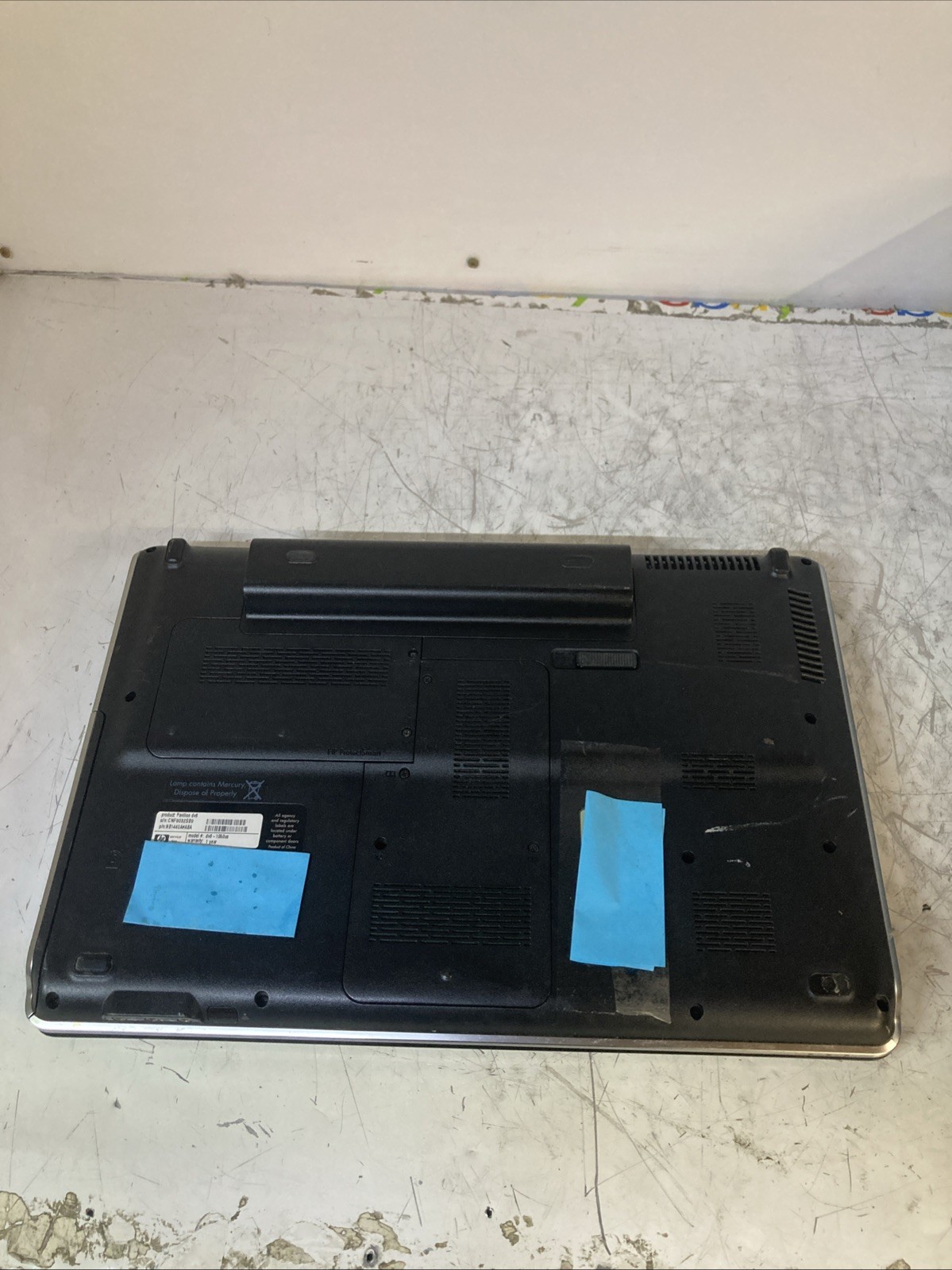 HP Pavilion DV6 Intel Core 2 Duo 2.13GHz 4 GB NO HDD Boot to Bios