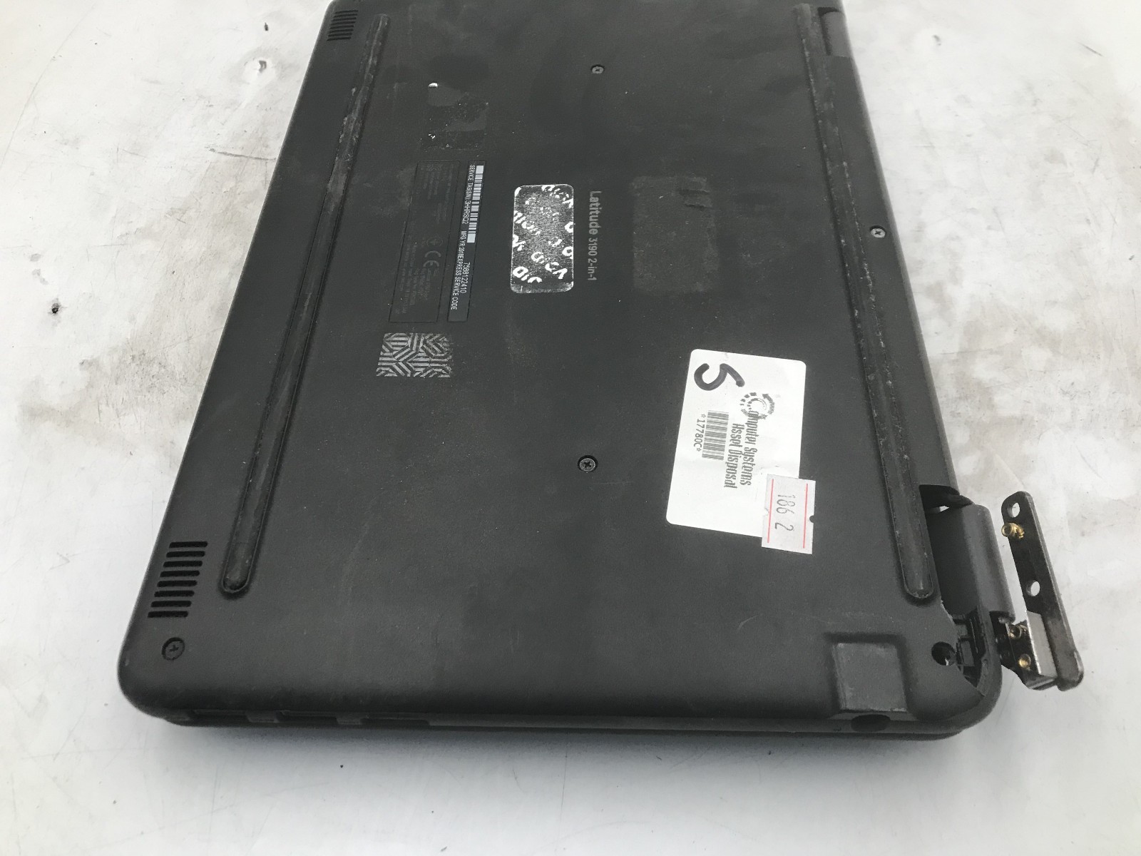 DELL LATITUDE 3190 -BOOTS TO BIOS- INTEL PENTIUM SILVER N5000 – 8GB RAM -READ-BB
