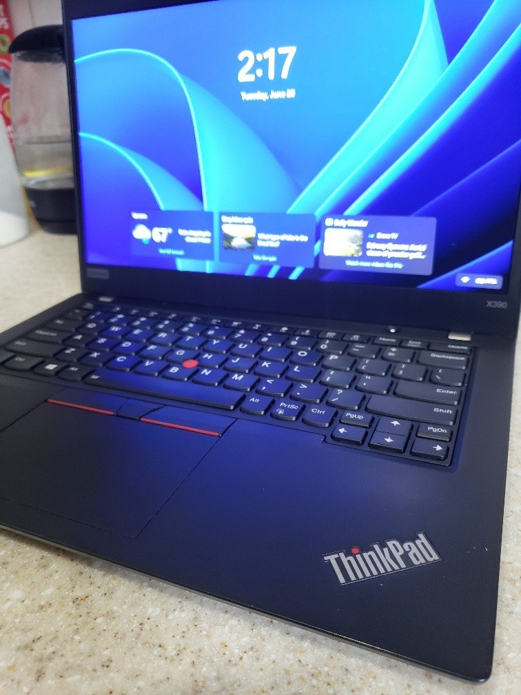 13.3″ LENOVO THINKPAD X390 CORE i5-8365U 512GB SSD 8GB RAM WIN 11 PRO LAPTOP